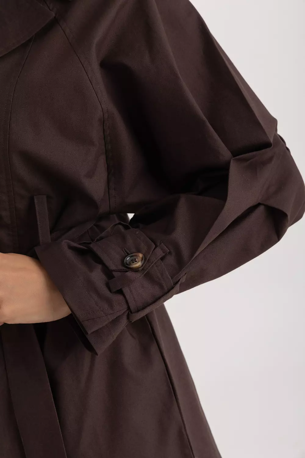 The Sophia Light Trench Oxford Jacket 12