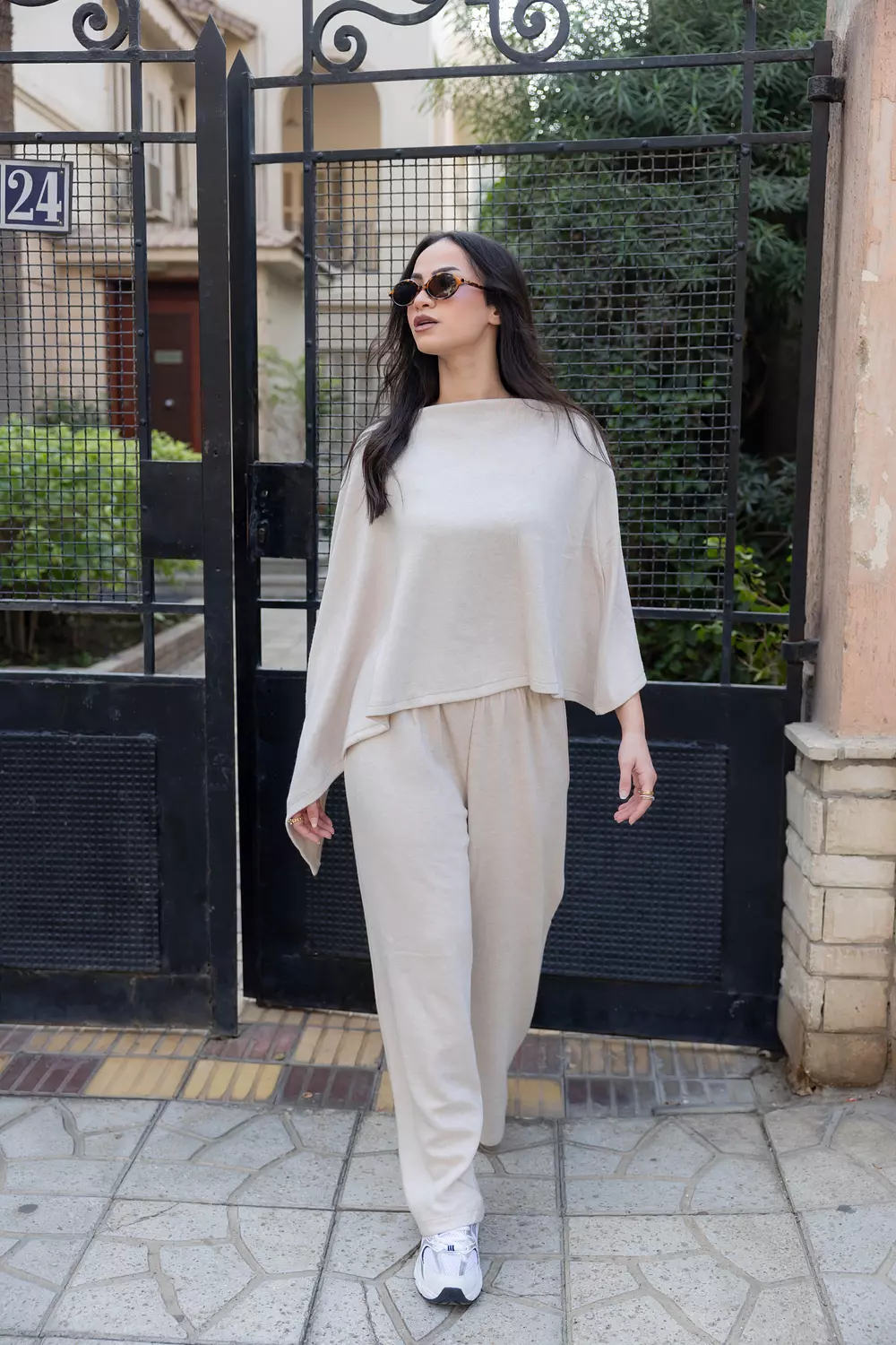 Knit Shawl Collar Set 3