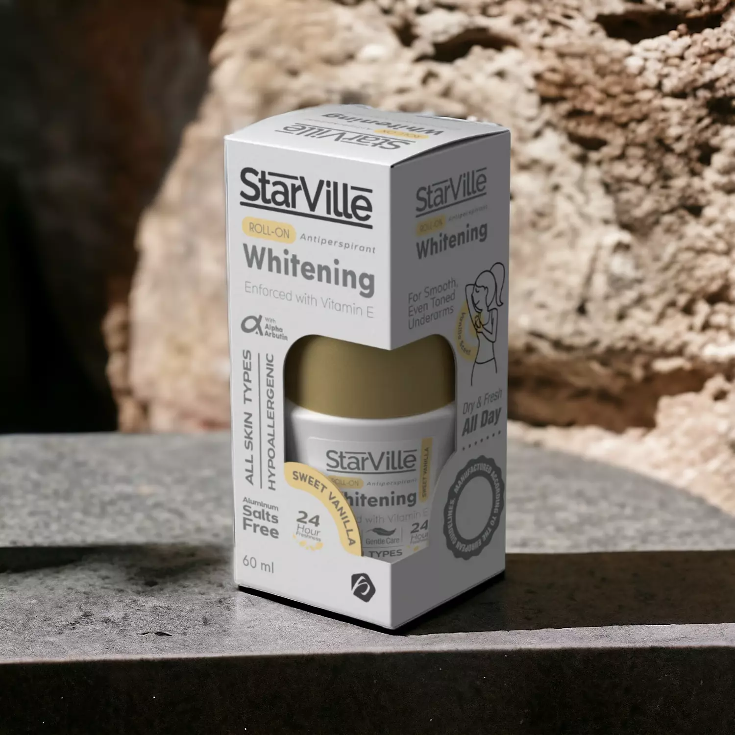 Starville Whitening Roll On Sweet Vanilla Orient - 60 ml image