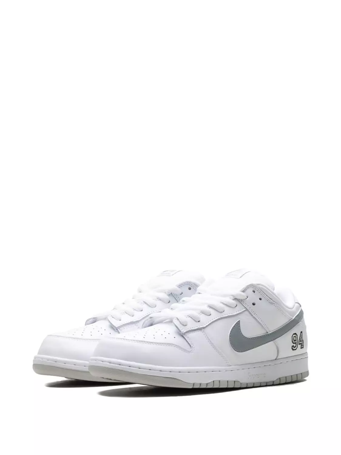 Nike SB Dunk Low "Supreme - White" 3