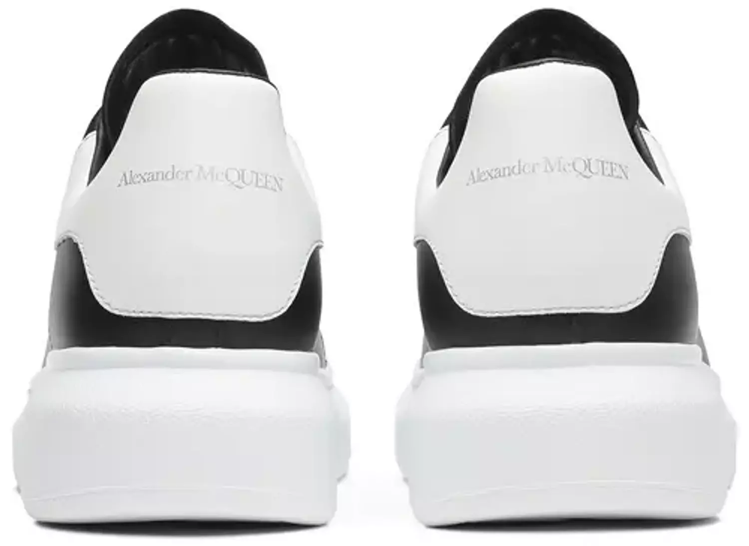 Alexander McQueen Oversized Sneaker 'Black White' 2019 3