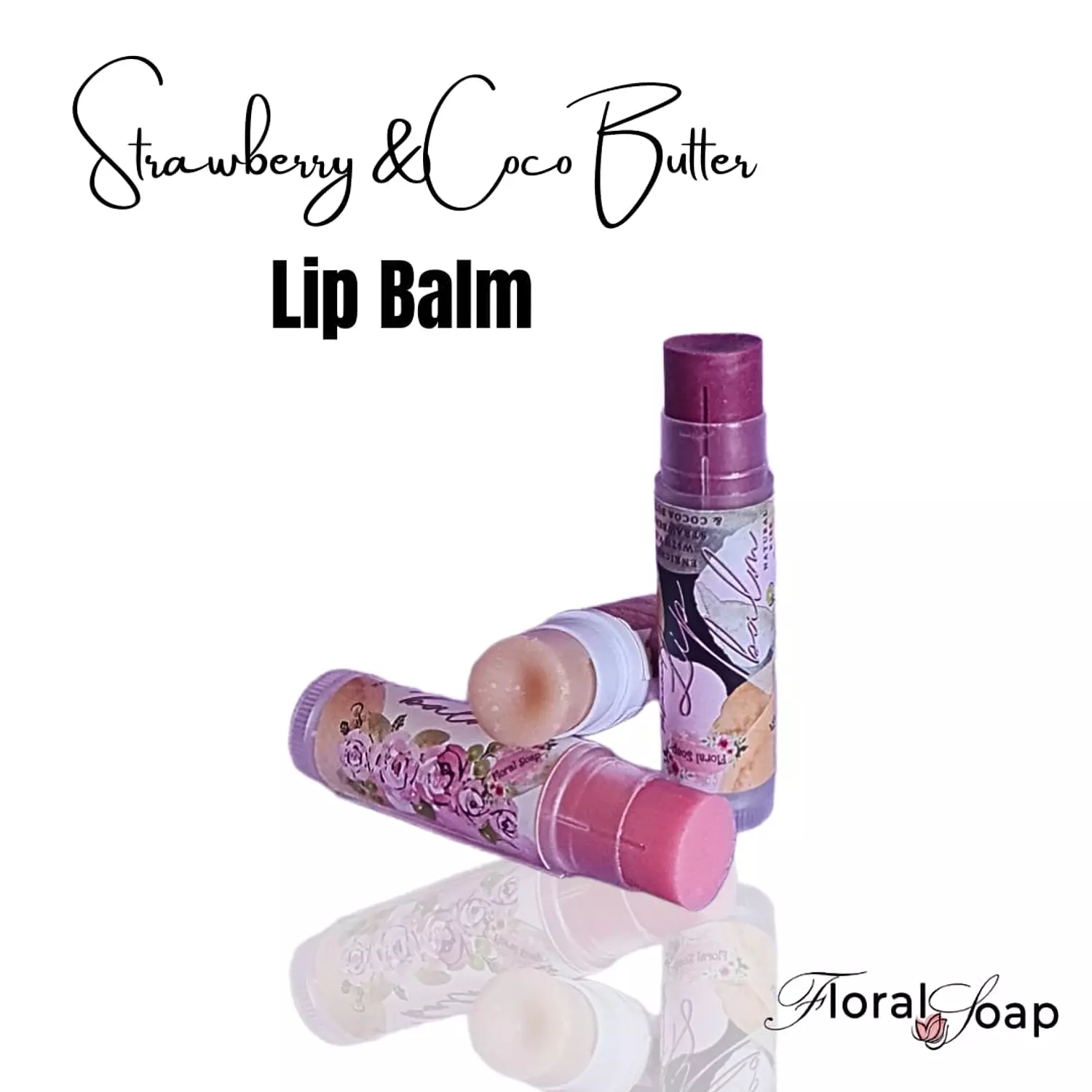 Strawberry Lip Balm image