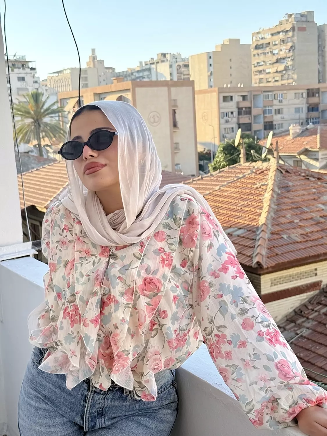 ruffles blouse image