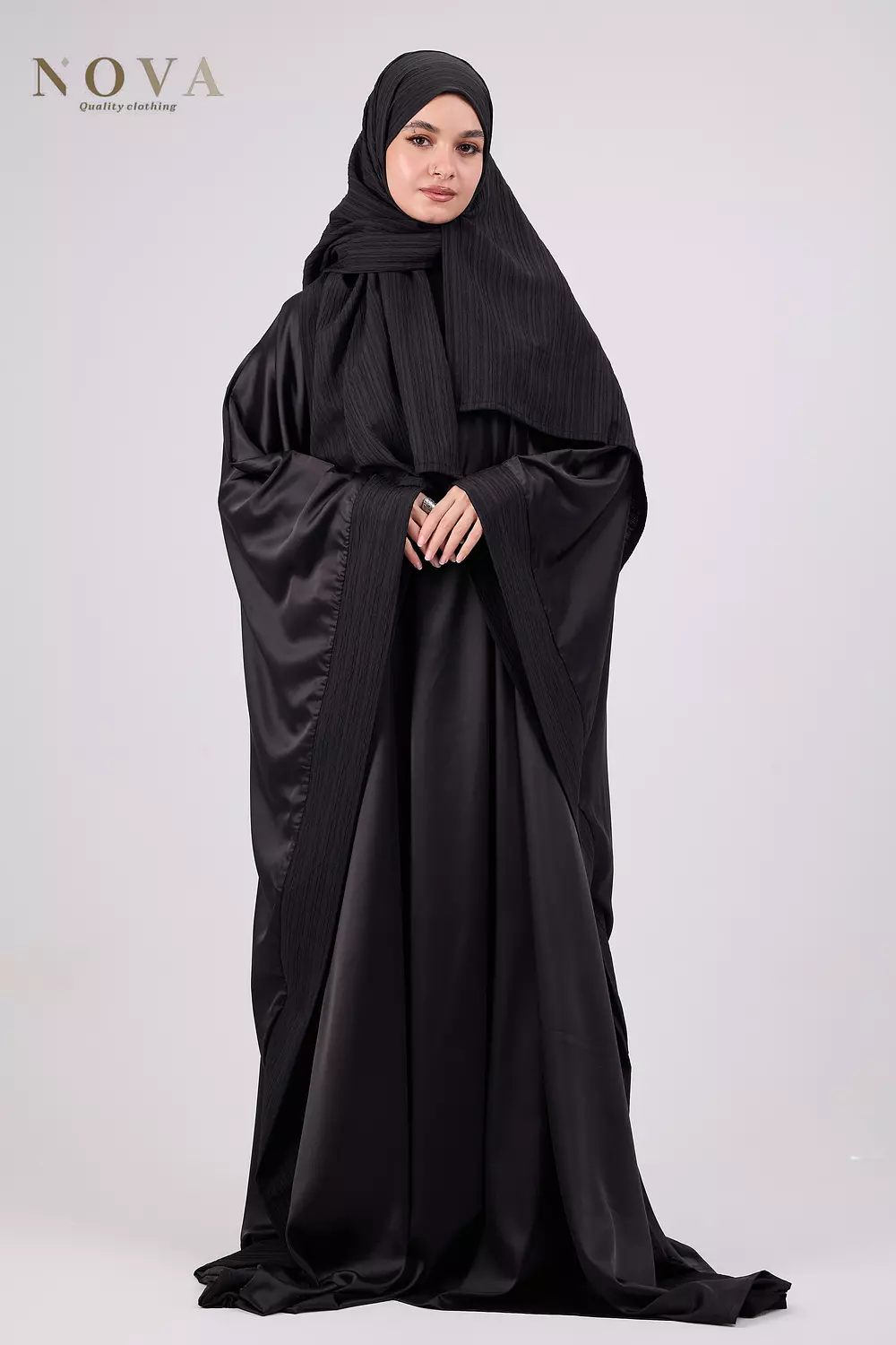 Black crush satin  image