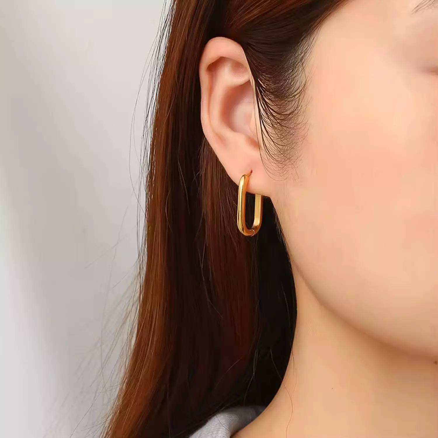 Huggie hoop earrings image