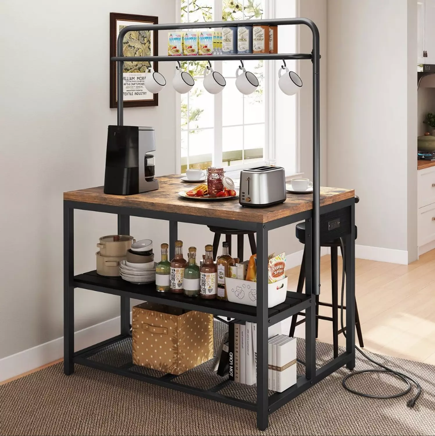 Multifunctional kitchen unit70*120*180 cm hover image