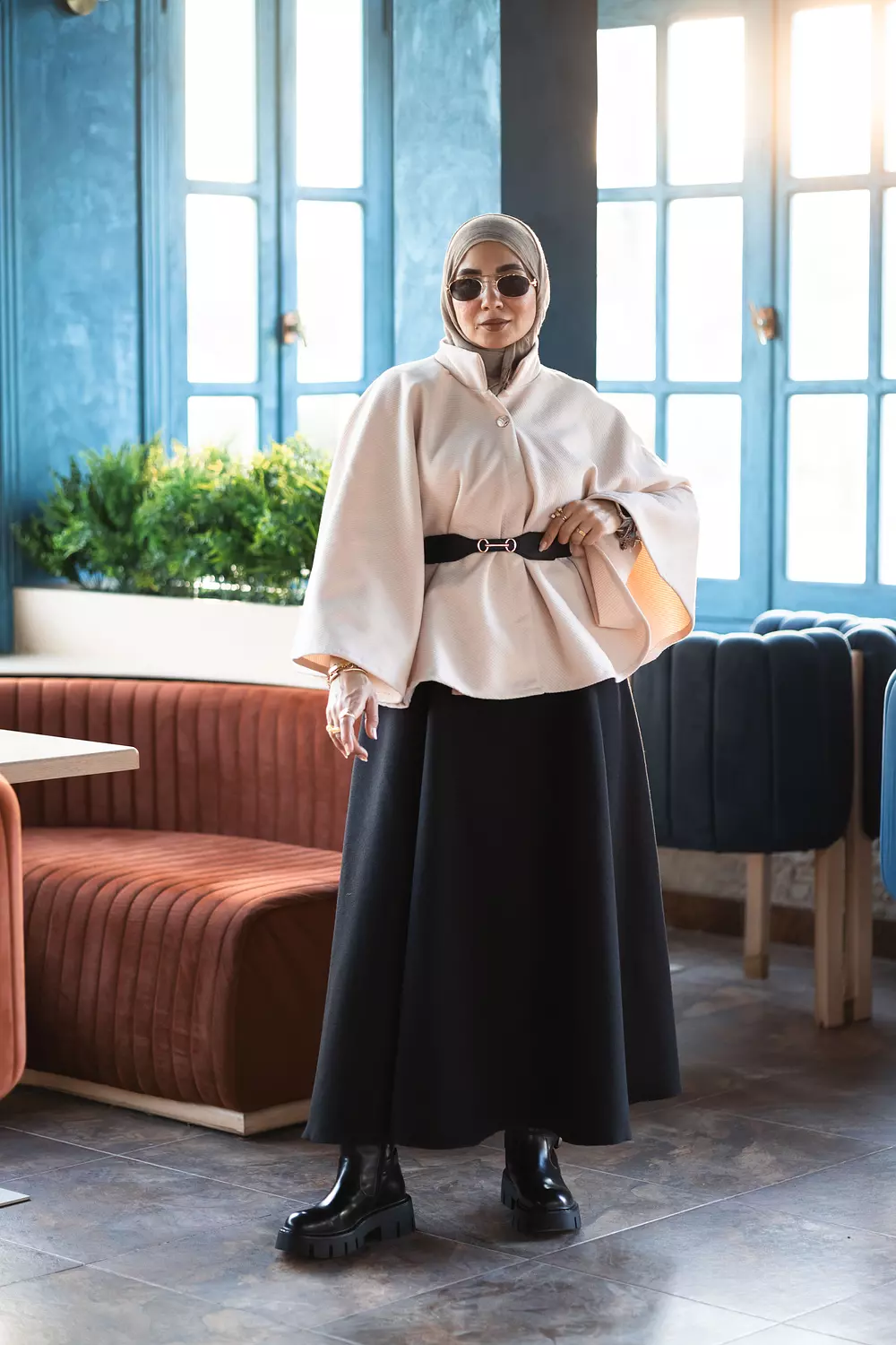 Rahaf poncho image