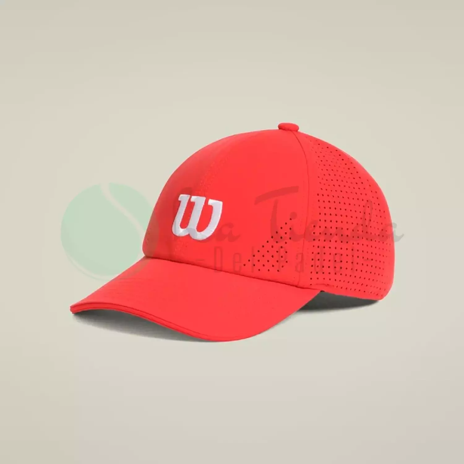 Wilson active perforated cap - Red image
