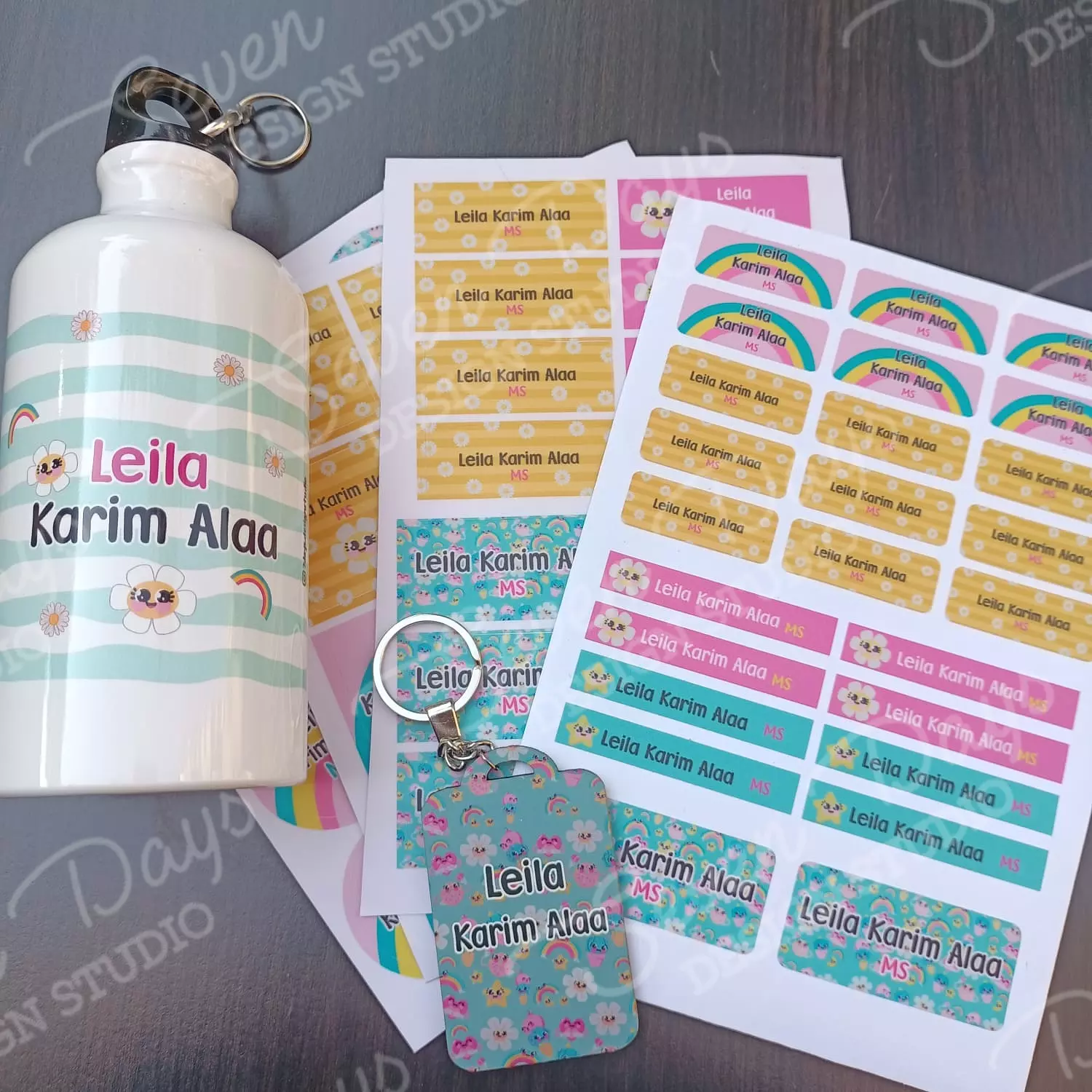 Smiggle Bag School Labels | Seven Days Design Studio