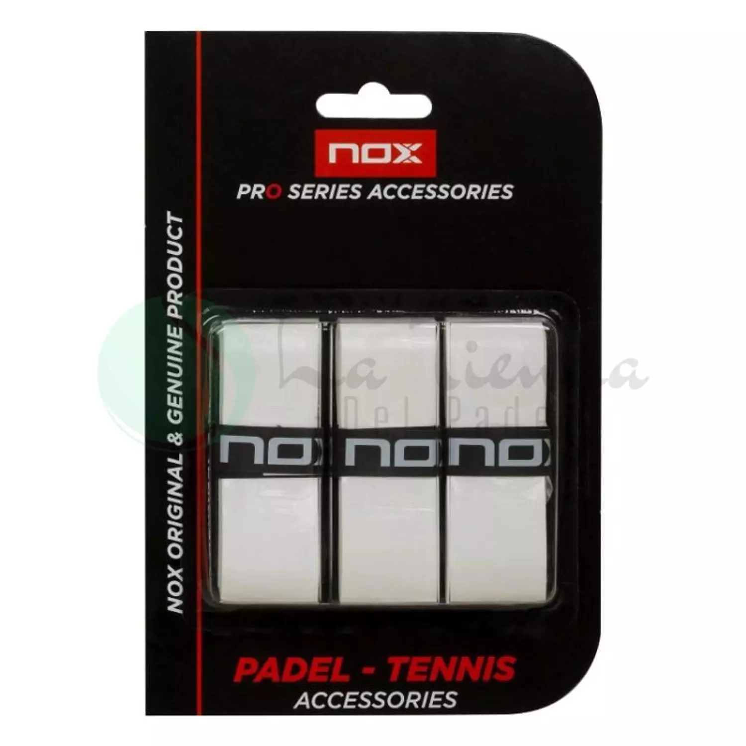 Nox White Overgrip (pack of 3) image