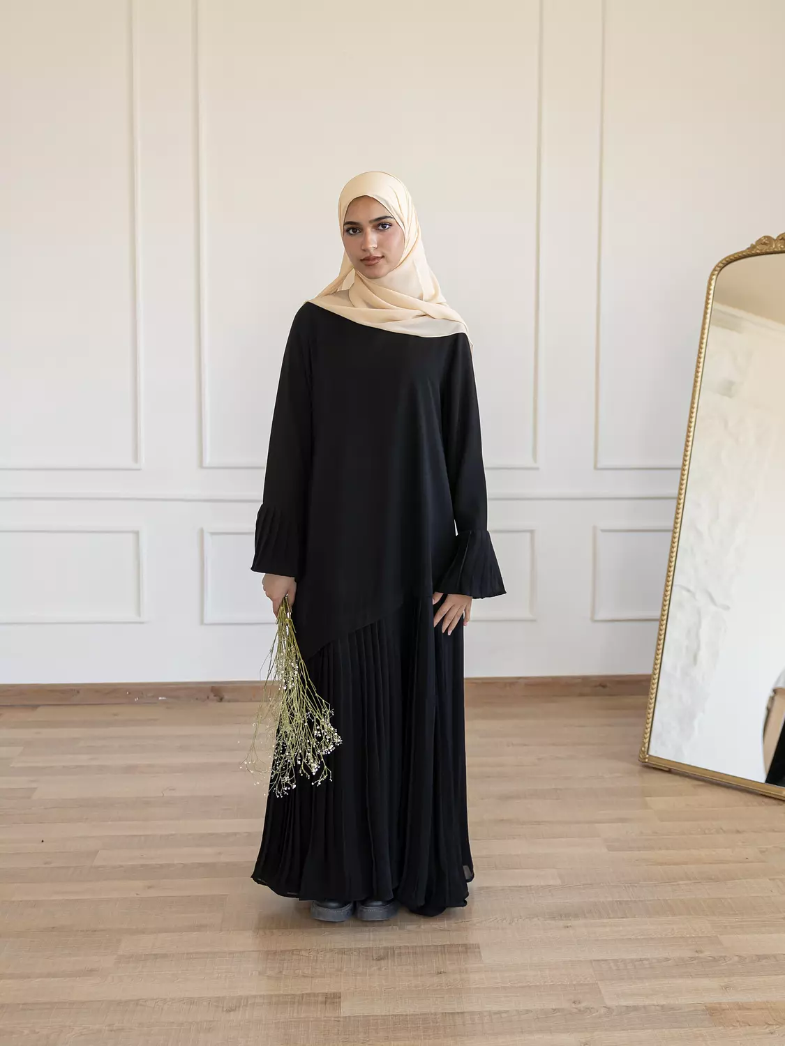 Black Orchid Abaya 047 1