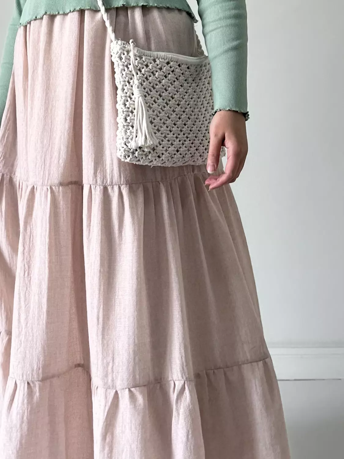 Levoil Linen Skirt 8