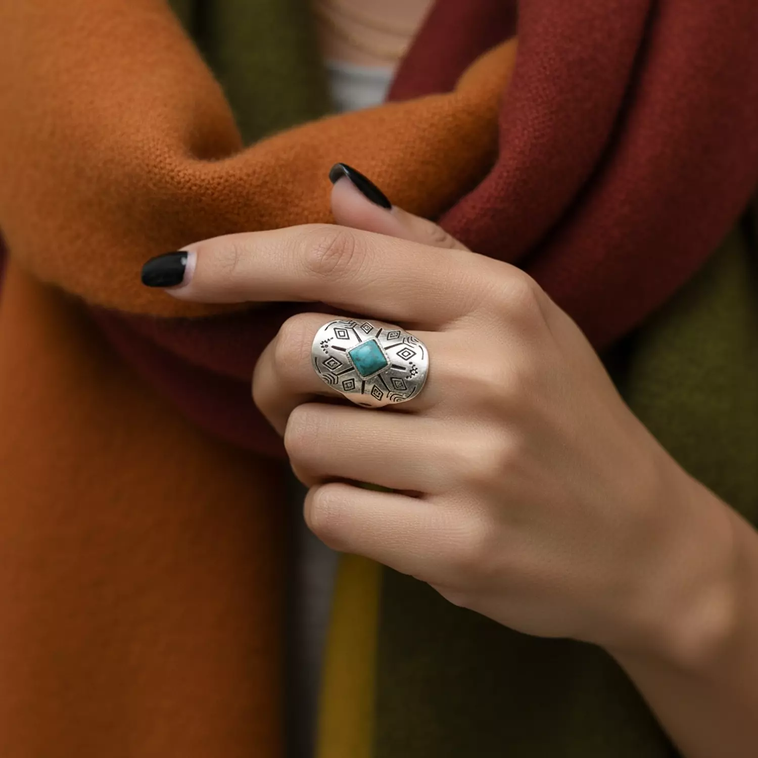 Gypsy Spirit Silver ring image