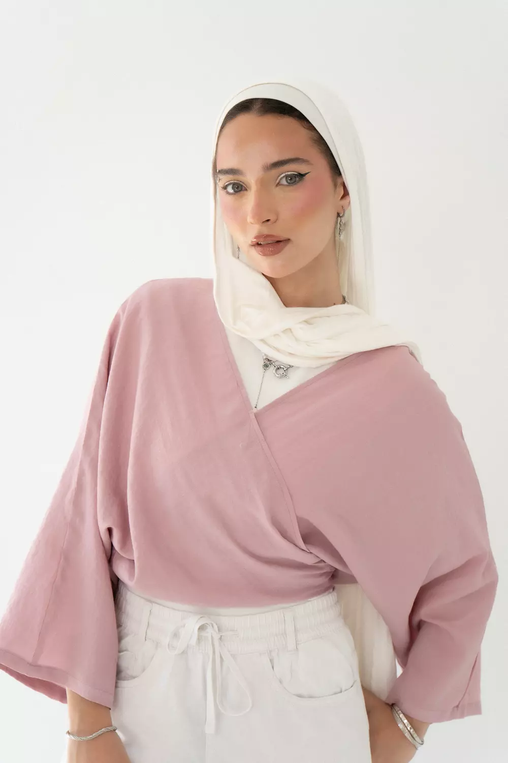 Sophia Blouse In Pink 4