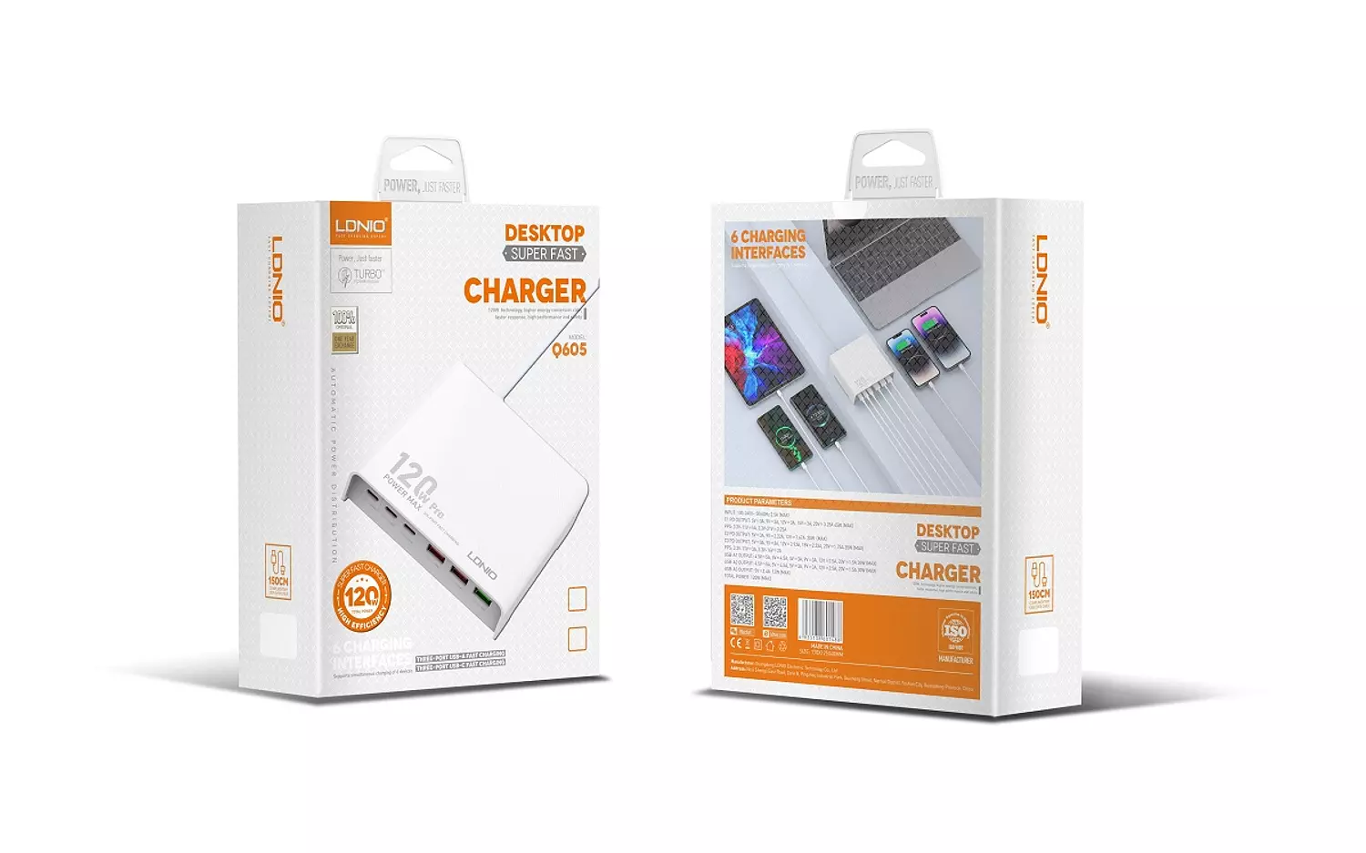 CHARGER LDNIO 120W Q605 image