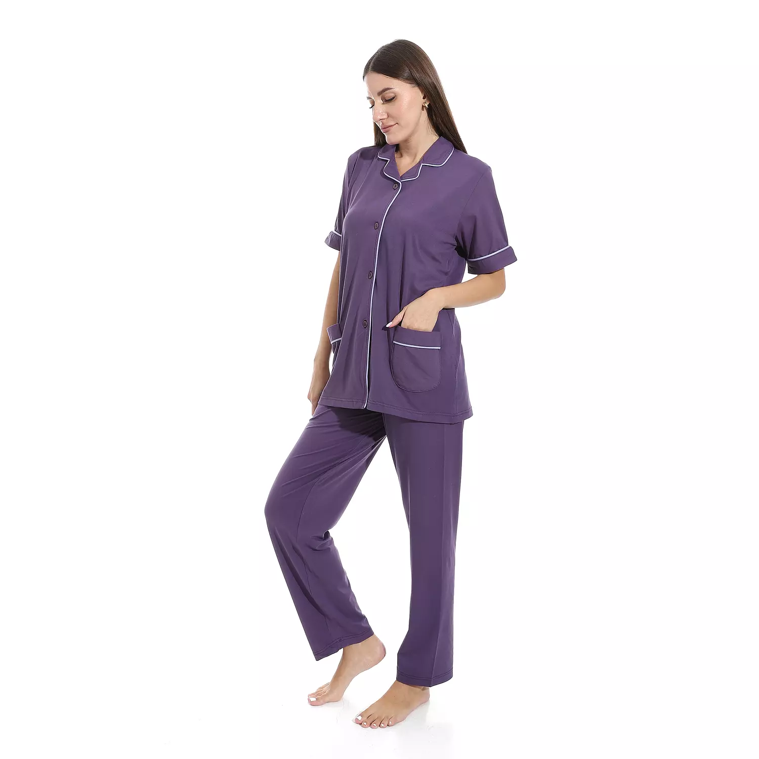 Women Classic PJ - 2534 - Purple 4
