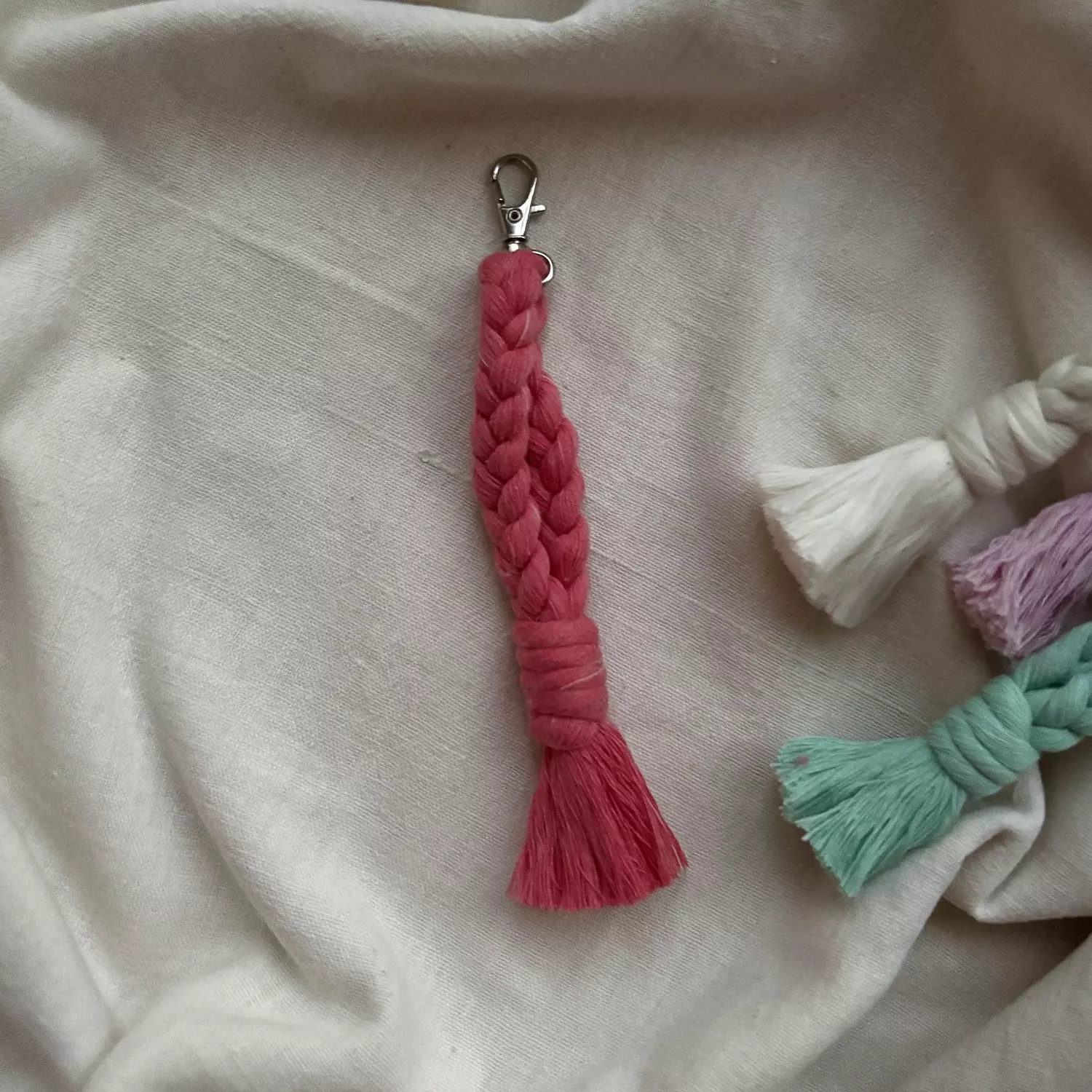 Braid Keychain Hook 1