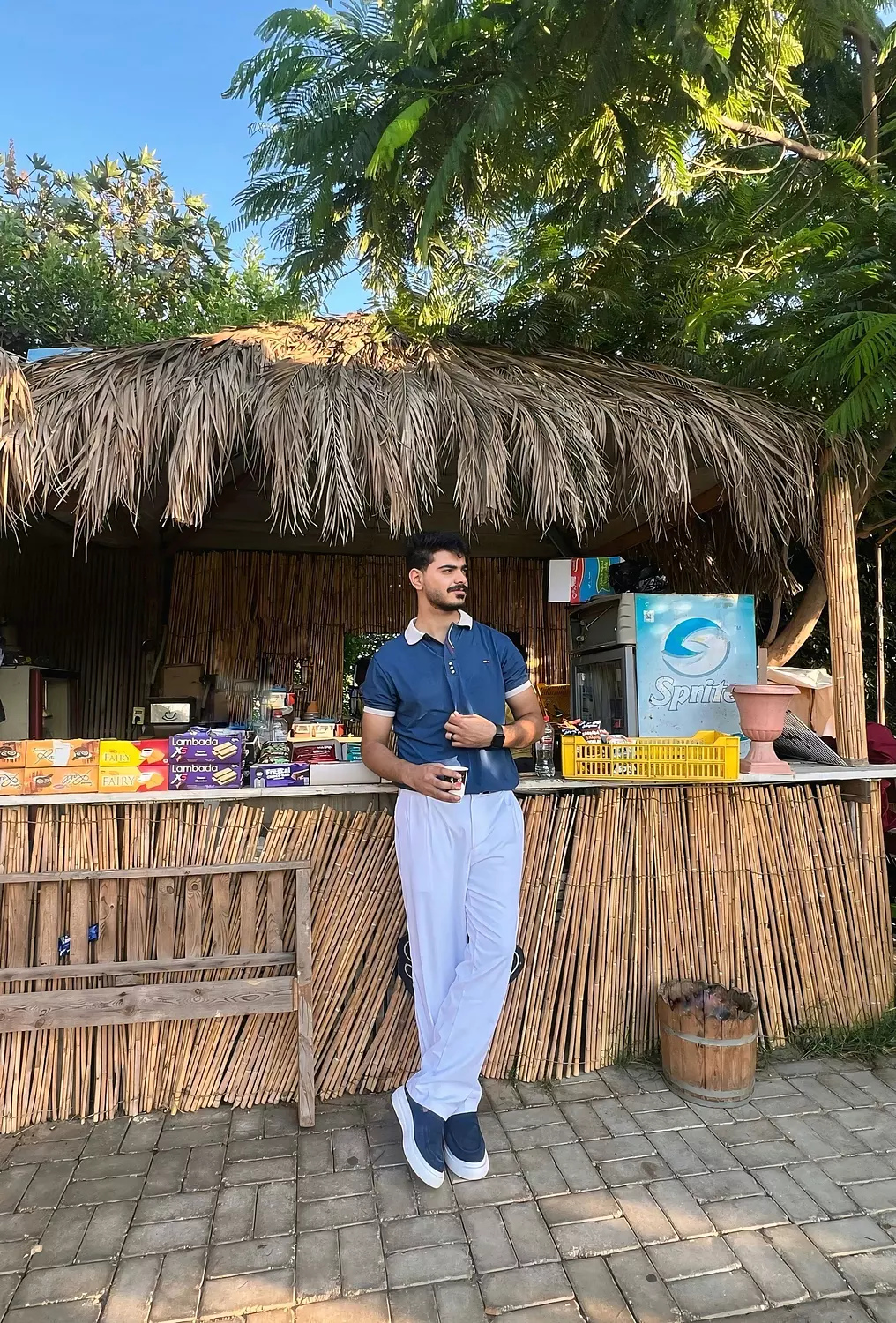 Classic wide leg white  2