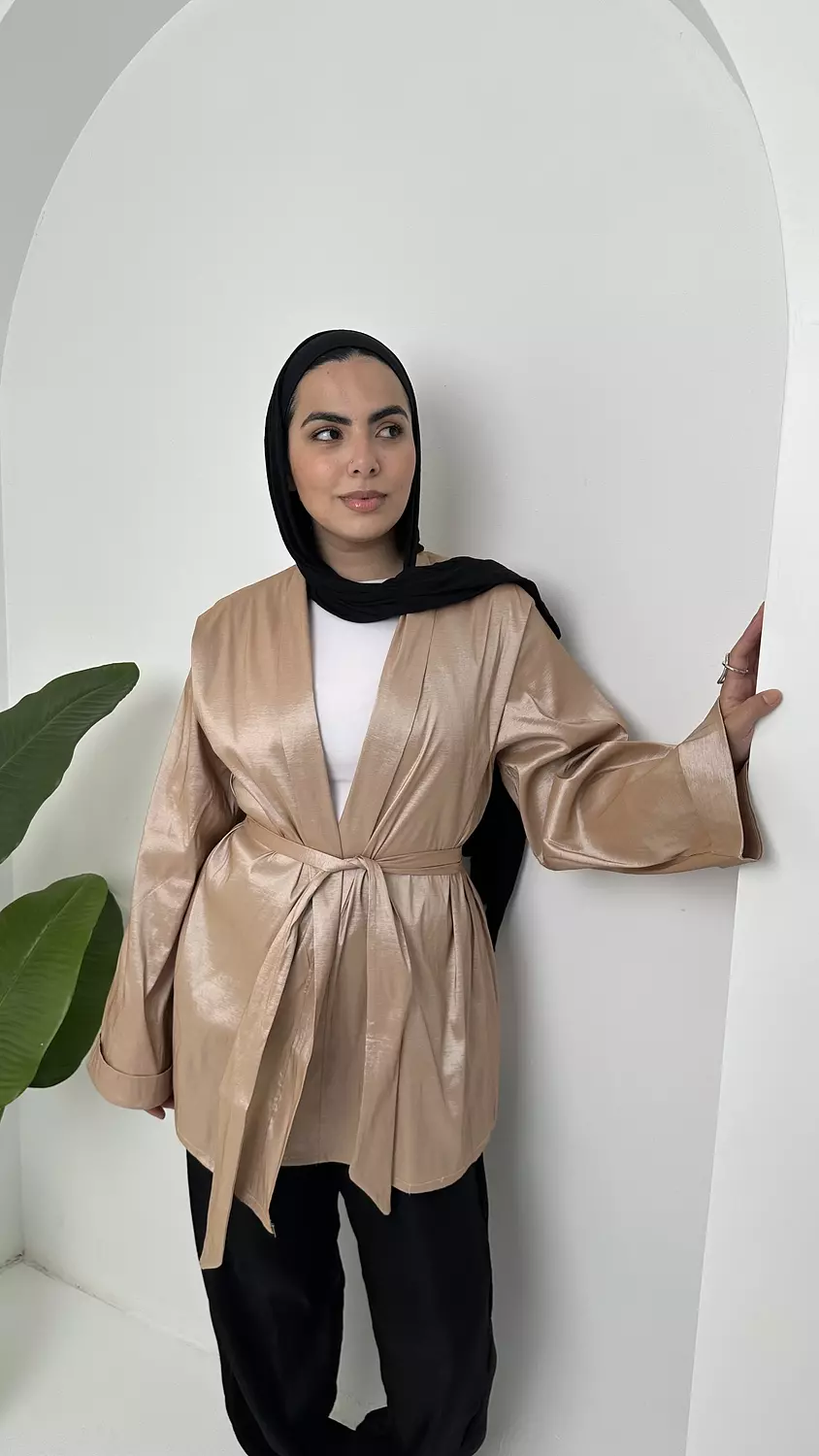 Mirelle Cardigan In Nude Pink 3