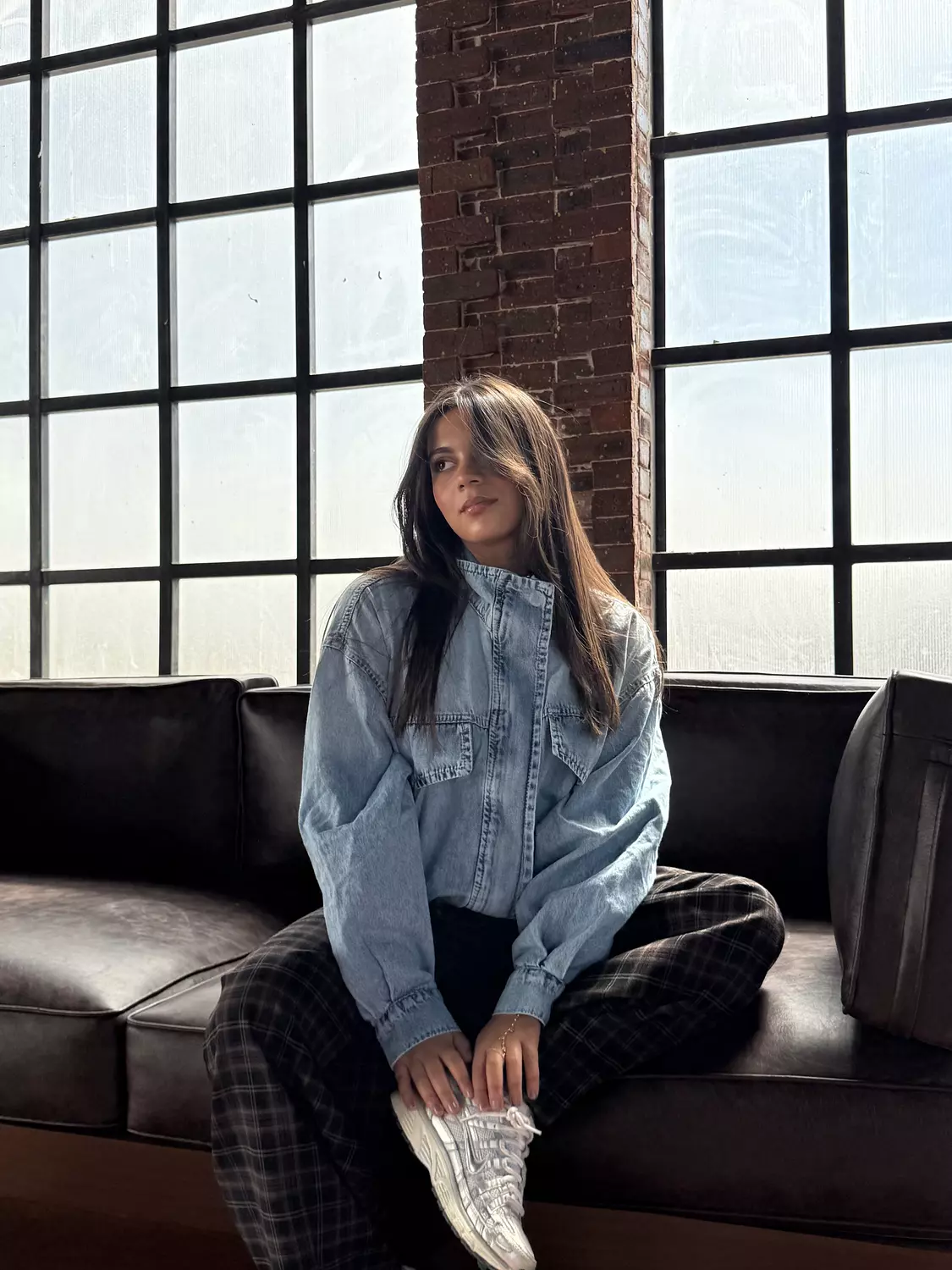 Apex High-Neck Denim 5