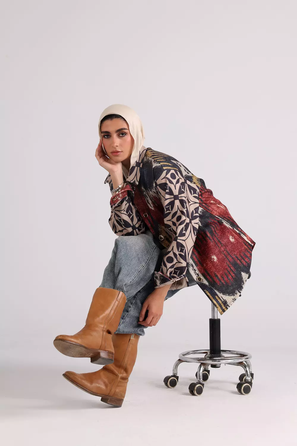 The Tapestry Jacket - navy blue 3