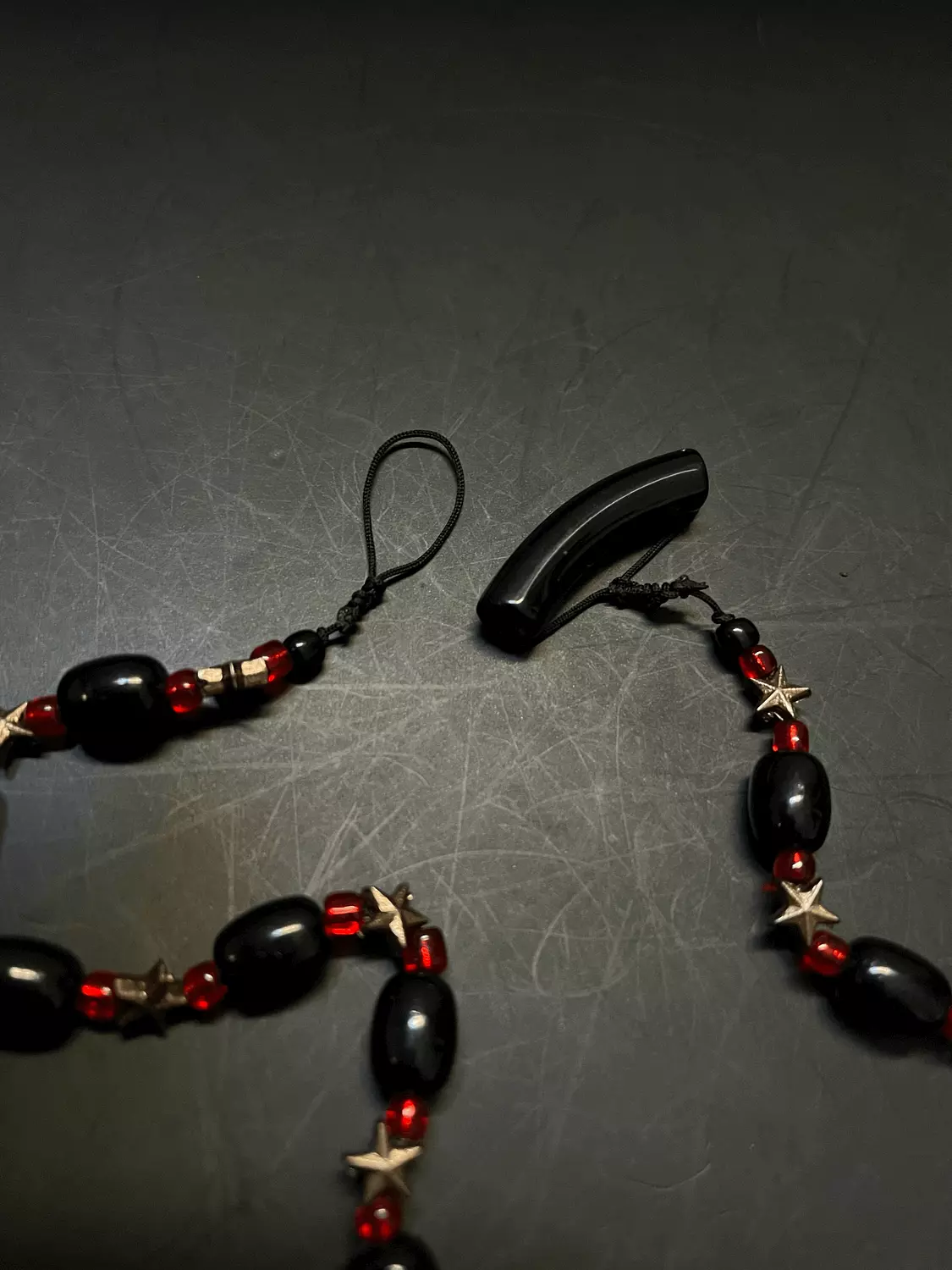 SUPERSTAR BLACK NECKLACE 2