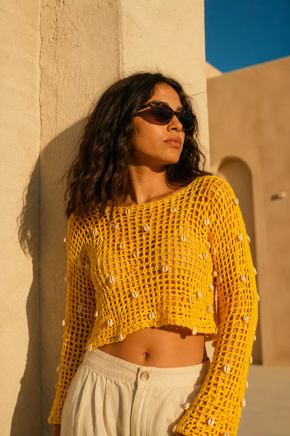 Seashell Long Sleeves Top 1