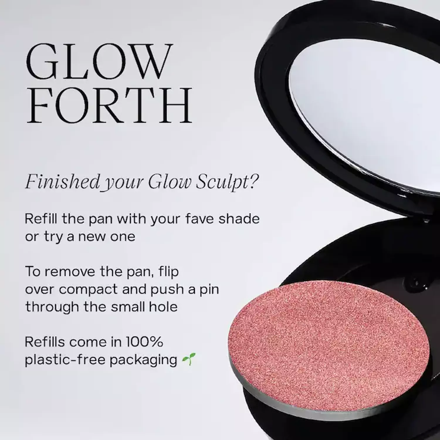 Saie  Glow Sculpt Multi-Use Cream Highlighting Blush 5
