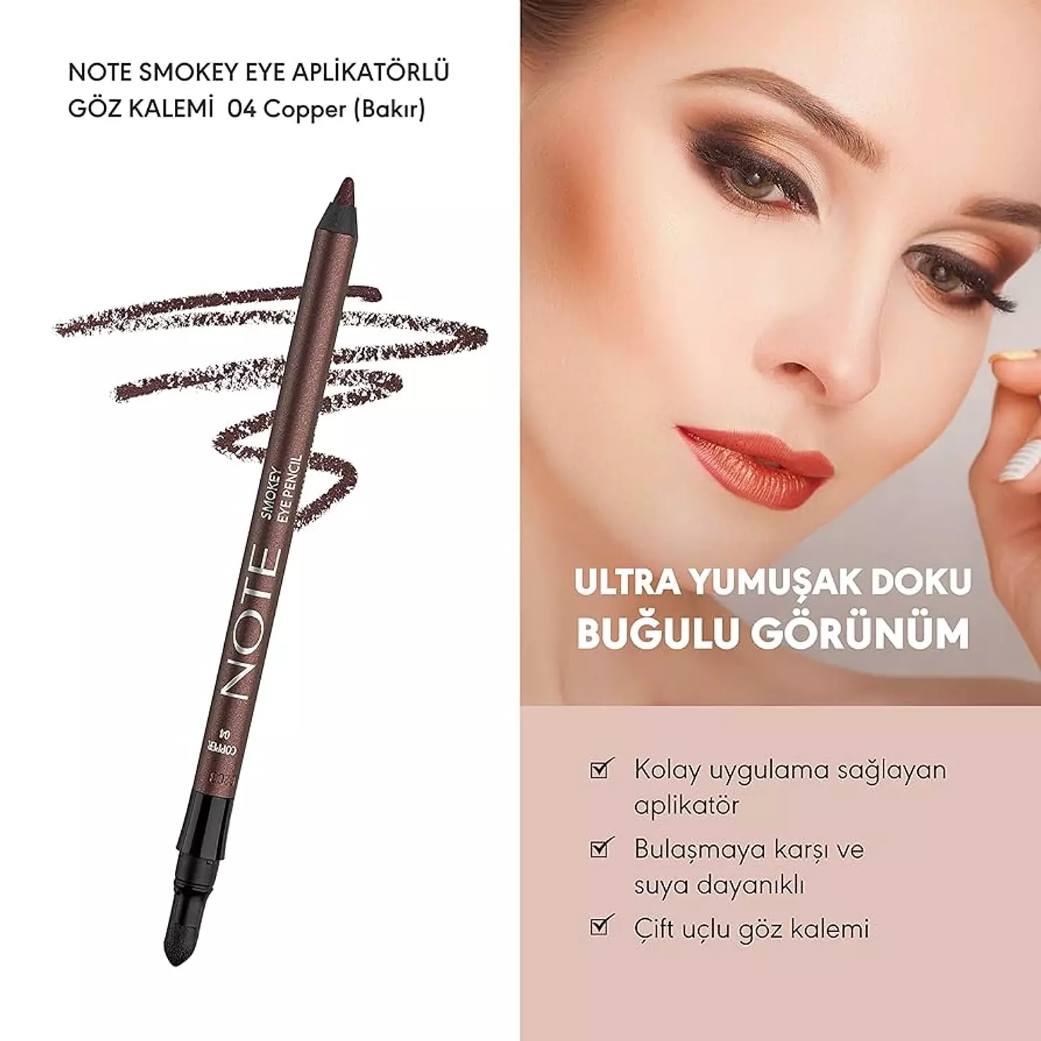 NOTE COSMETIQUE Smokey Eye Pencil 04 Copper 2