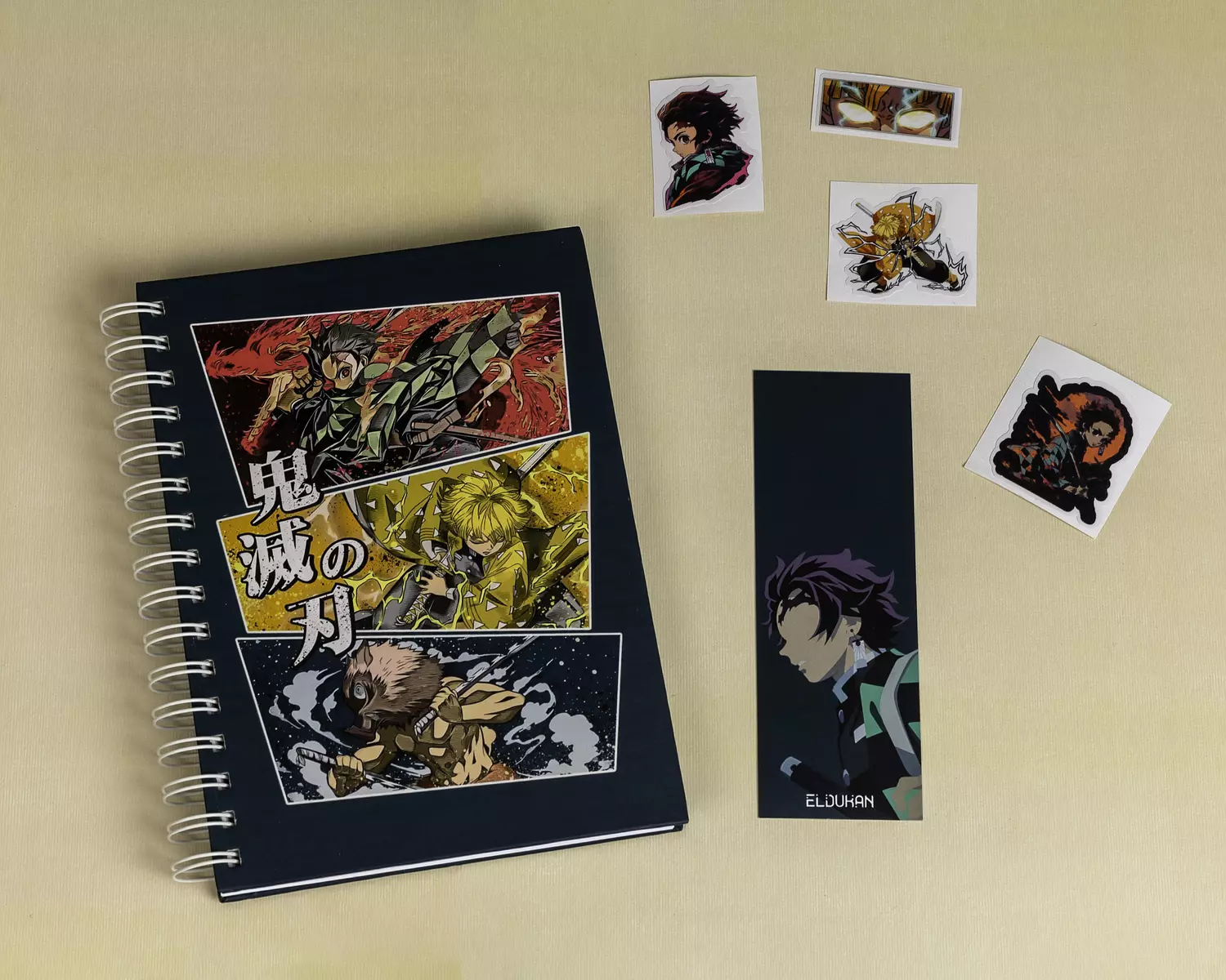 Demon slayer notebook package image