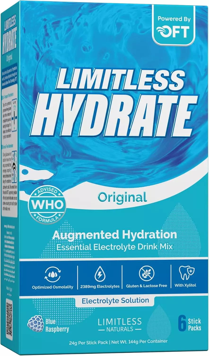LIMITLESS HYDRATE ORIGINAL 6 STICK PACKS image