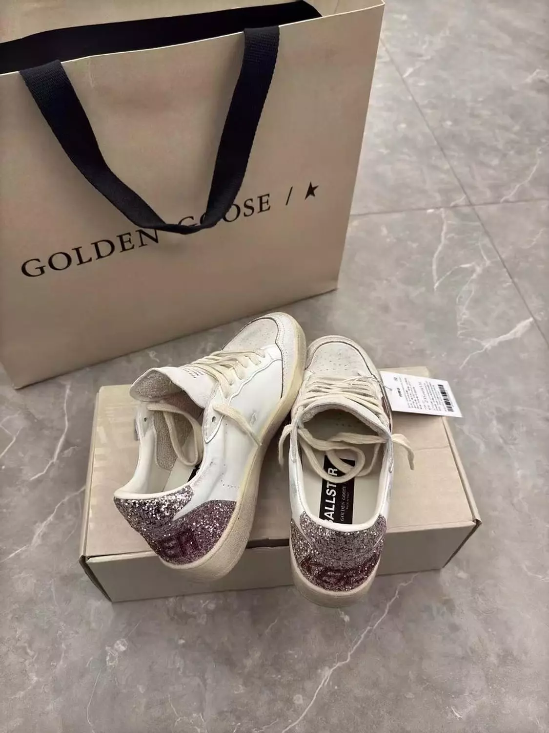 GGDB distressed sneakers 4