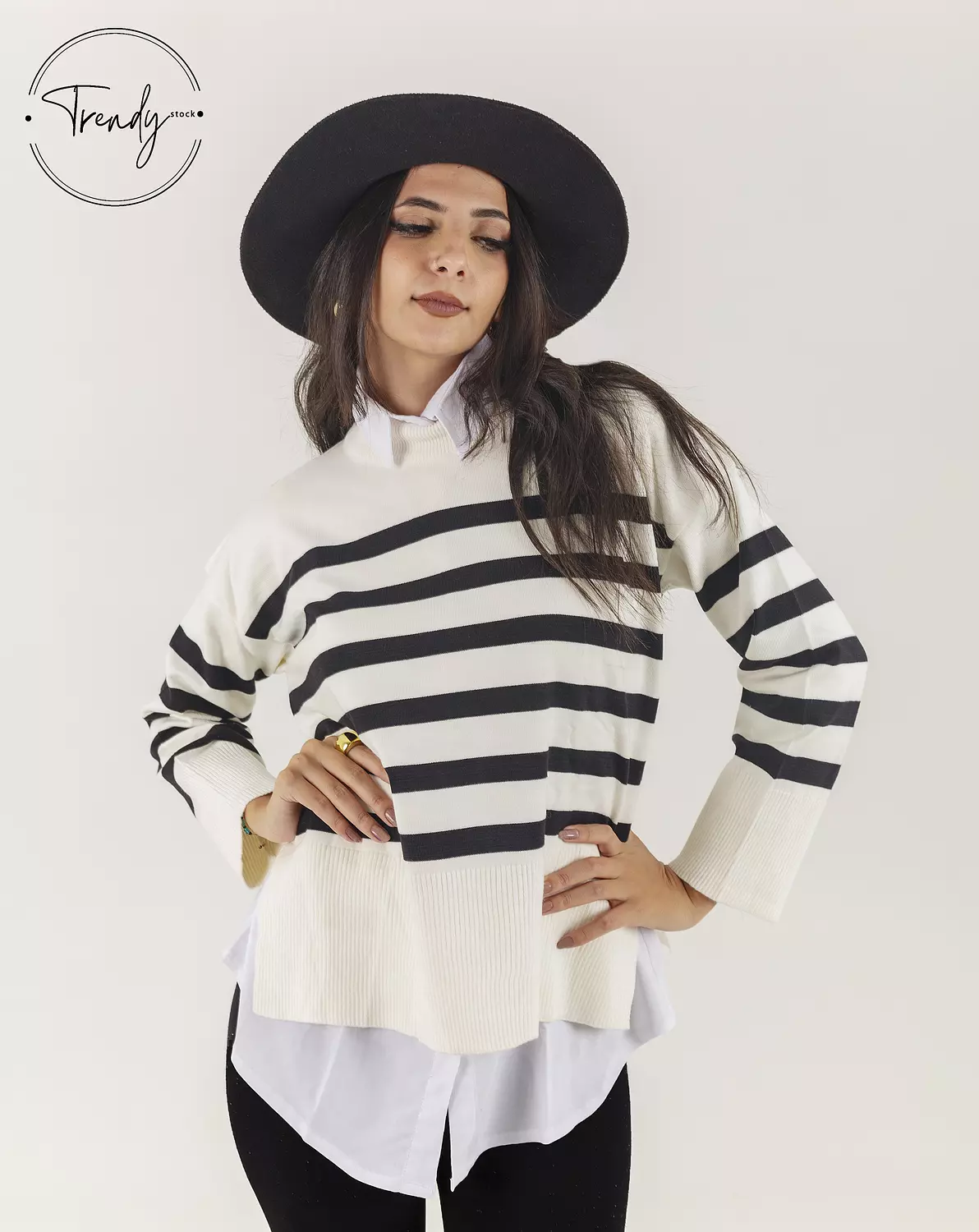 Kint Striped Pullover Long Sleeve 1