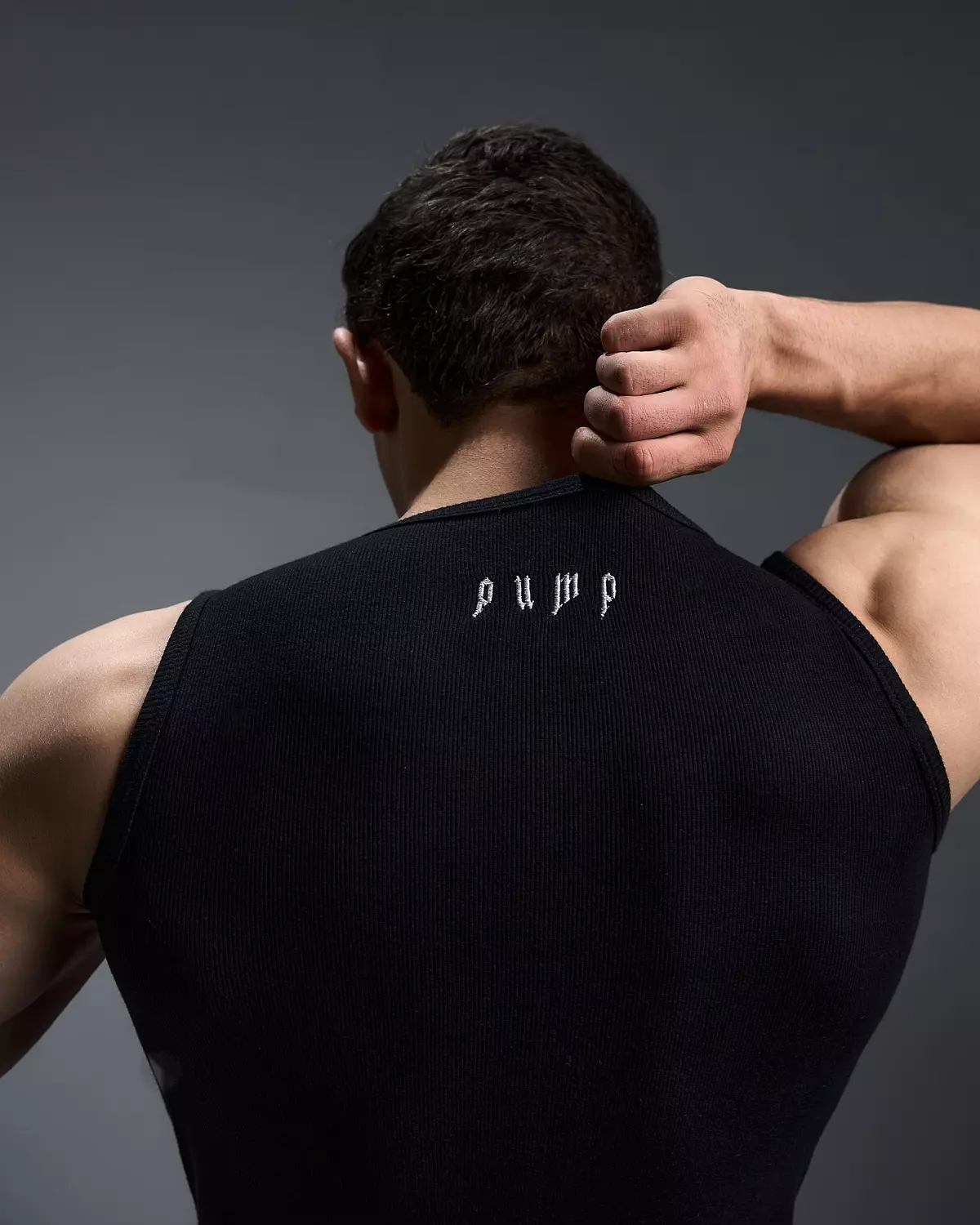 RIBBED TANKS - black 4