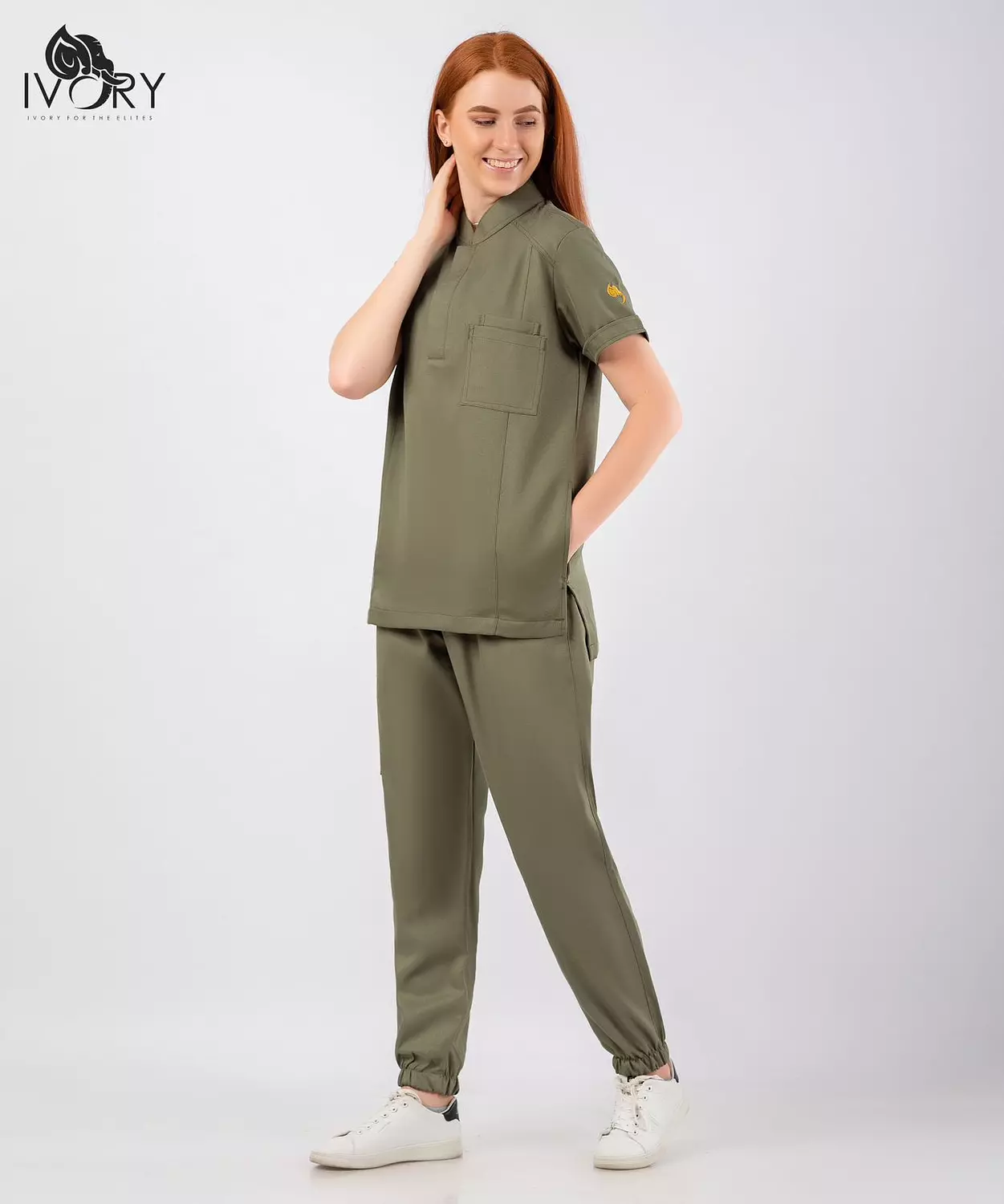 Unisex Half Collar Sweat Pants (Her) 8