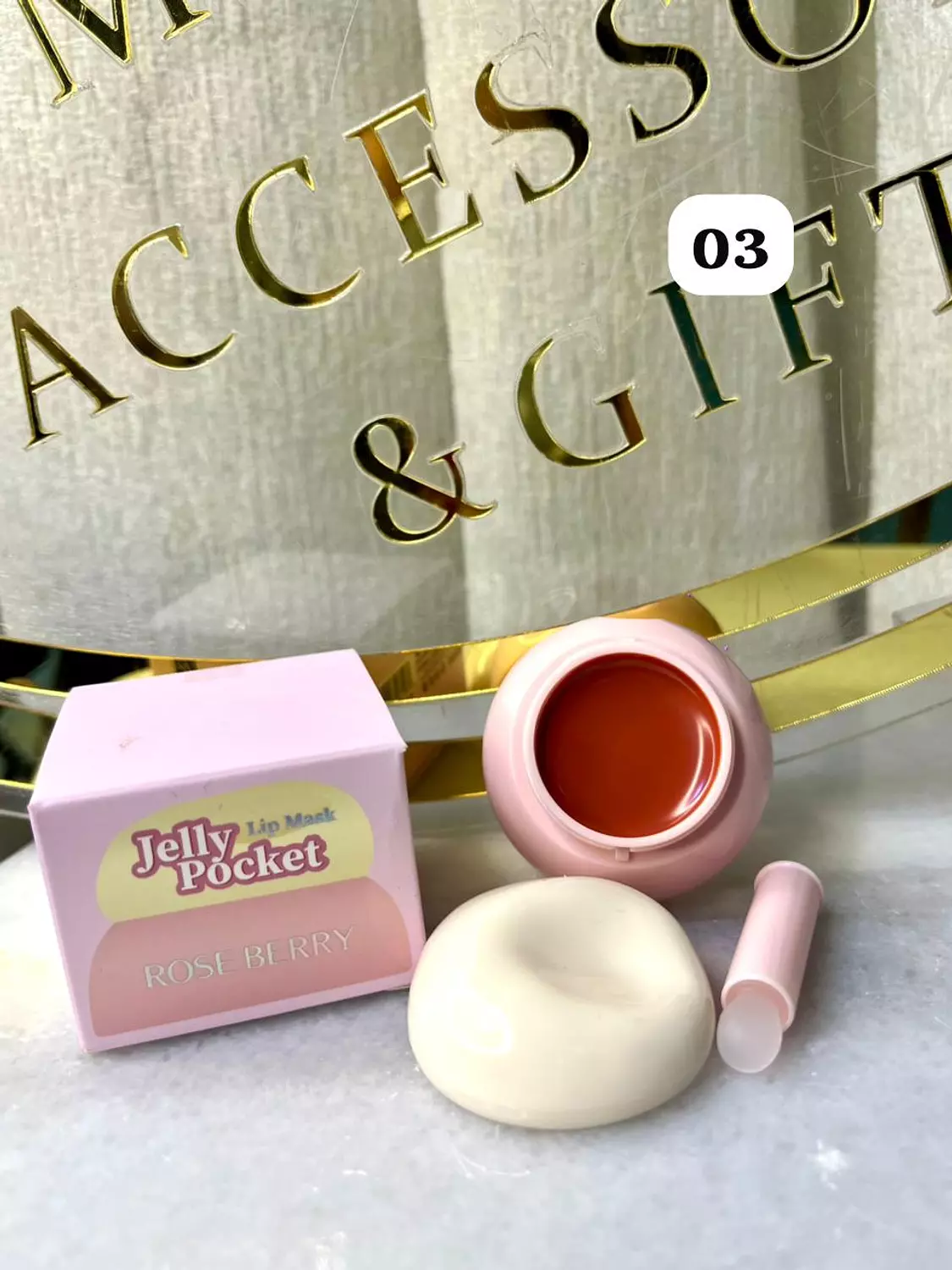 Lip Mask Roseberry jelly Pocket 6