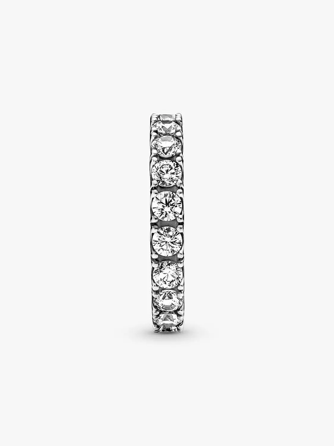 Sparkling Row Eternity Ring 4