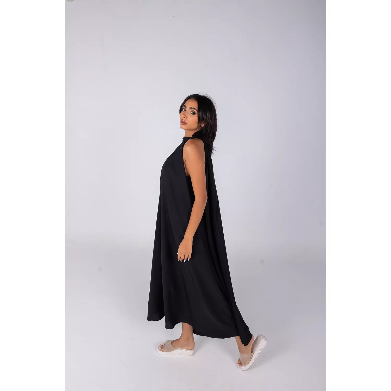 Black Sleeveless Dress  image