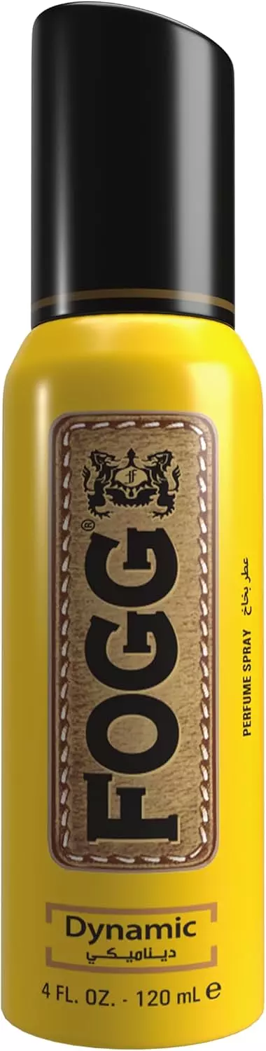 FOGG DYNAMIC PERFUME SPRAY -YELLOW-120ML  image