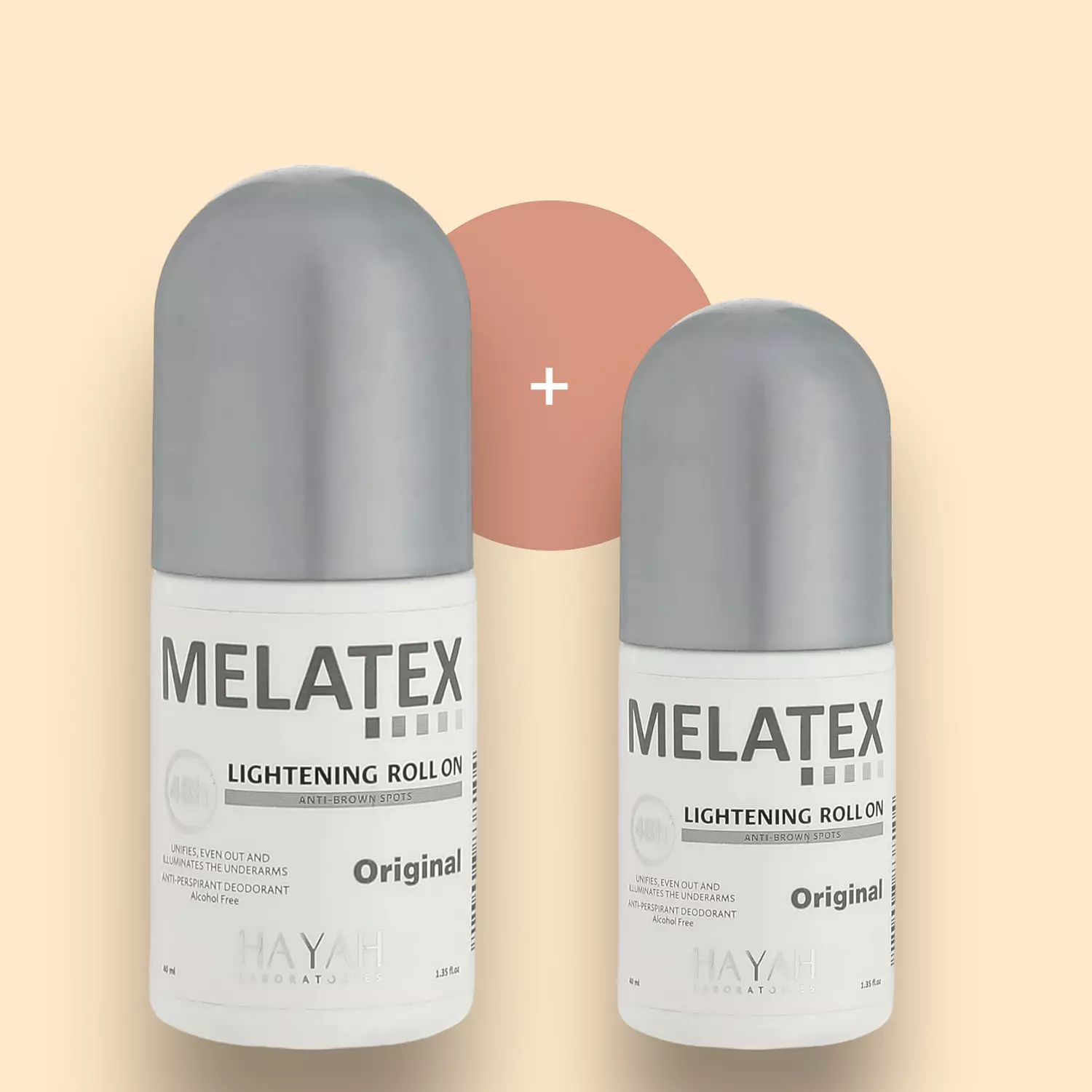 Melatex Lightening Roll On Jasmine - 40 ml - 1+1 image
