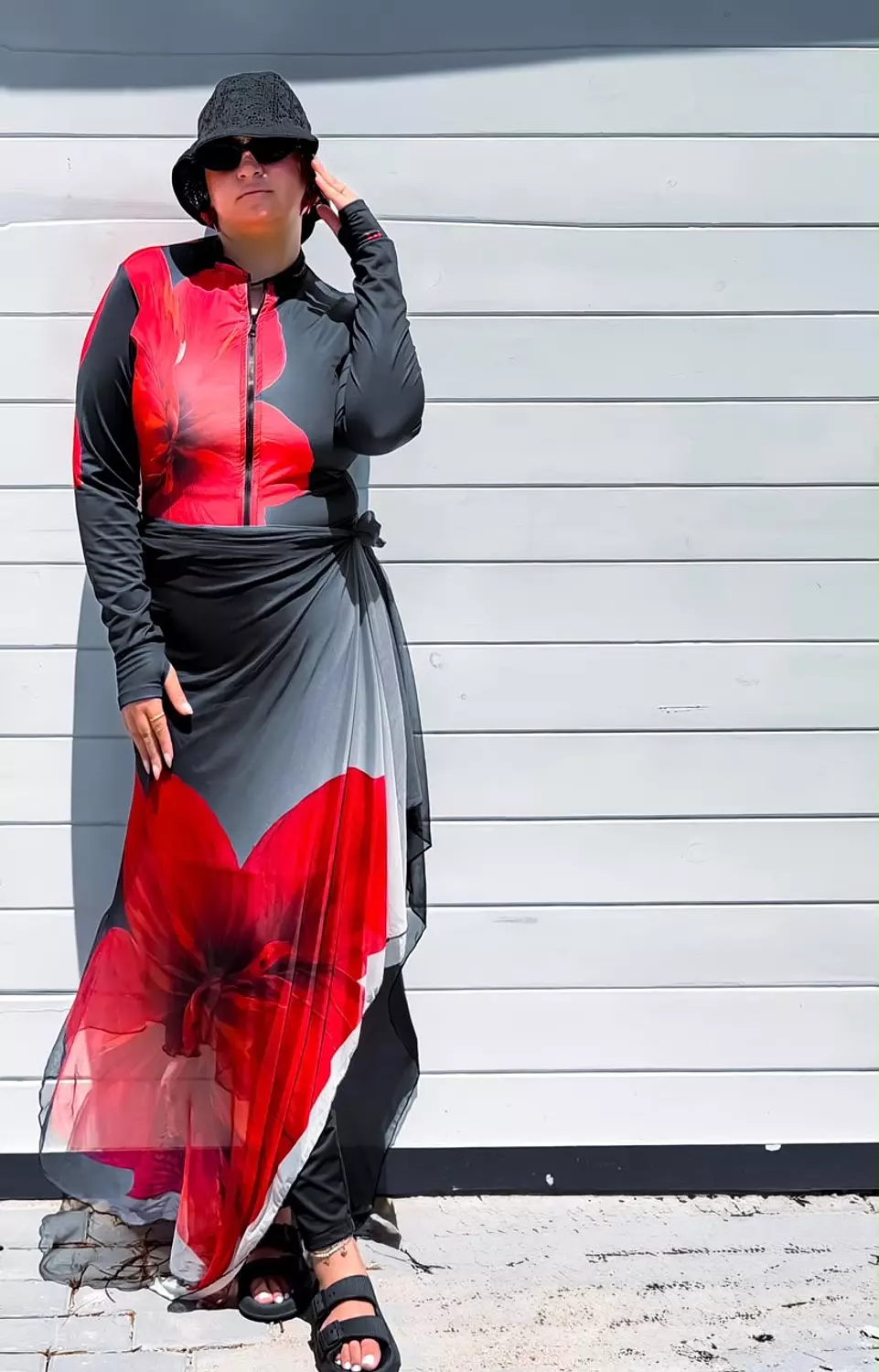 Noir Rouge burkini 5