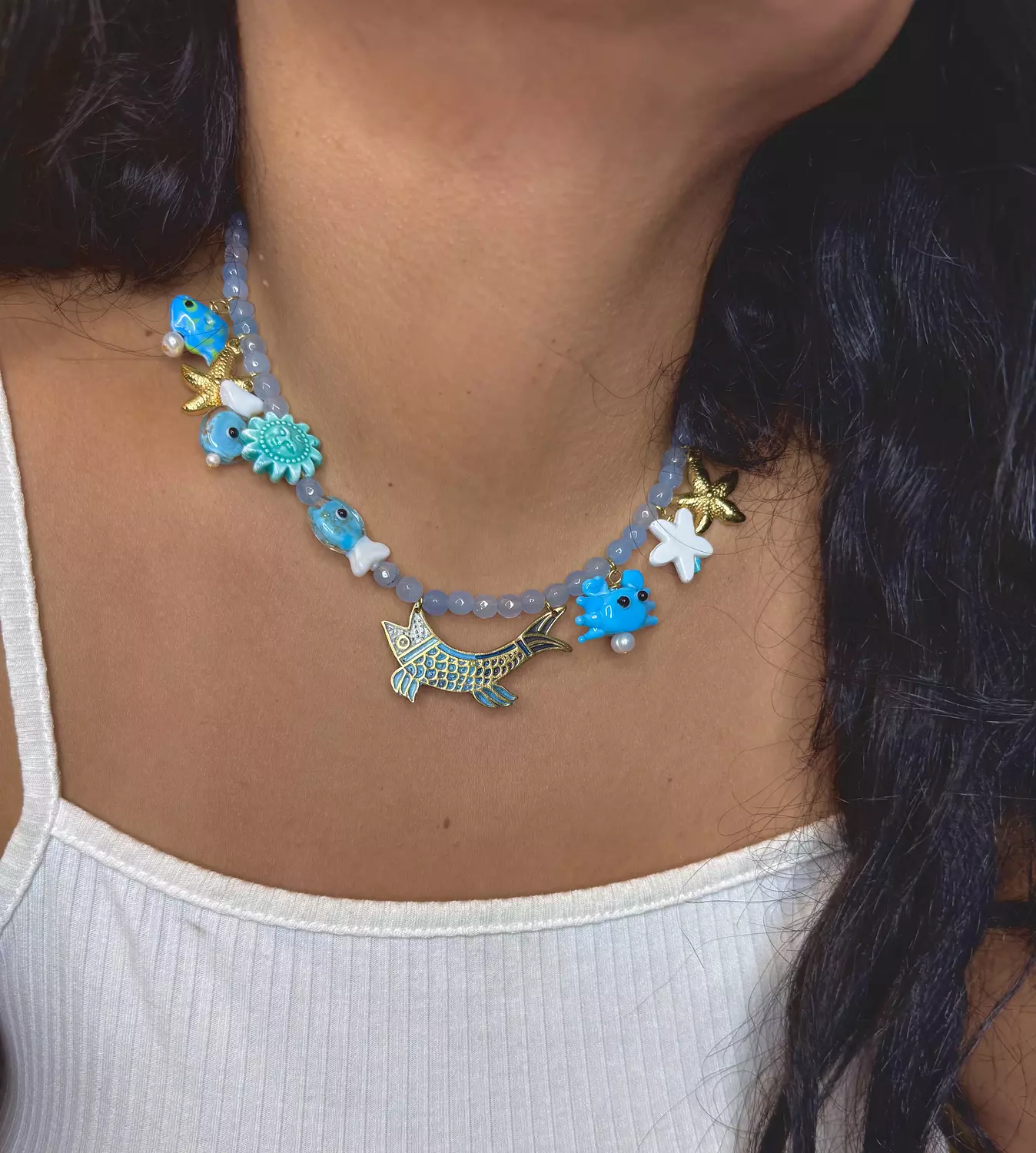 Blue Sea Necklace  image
