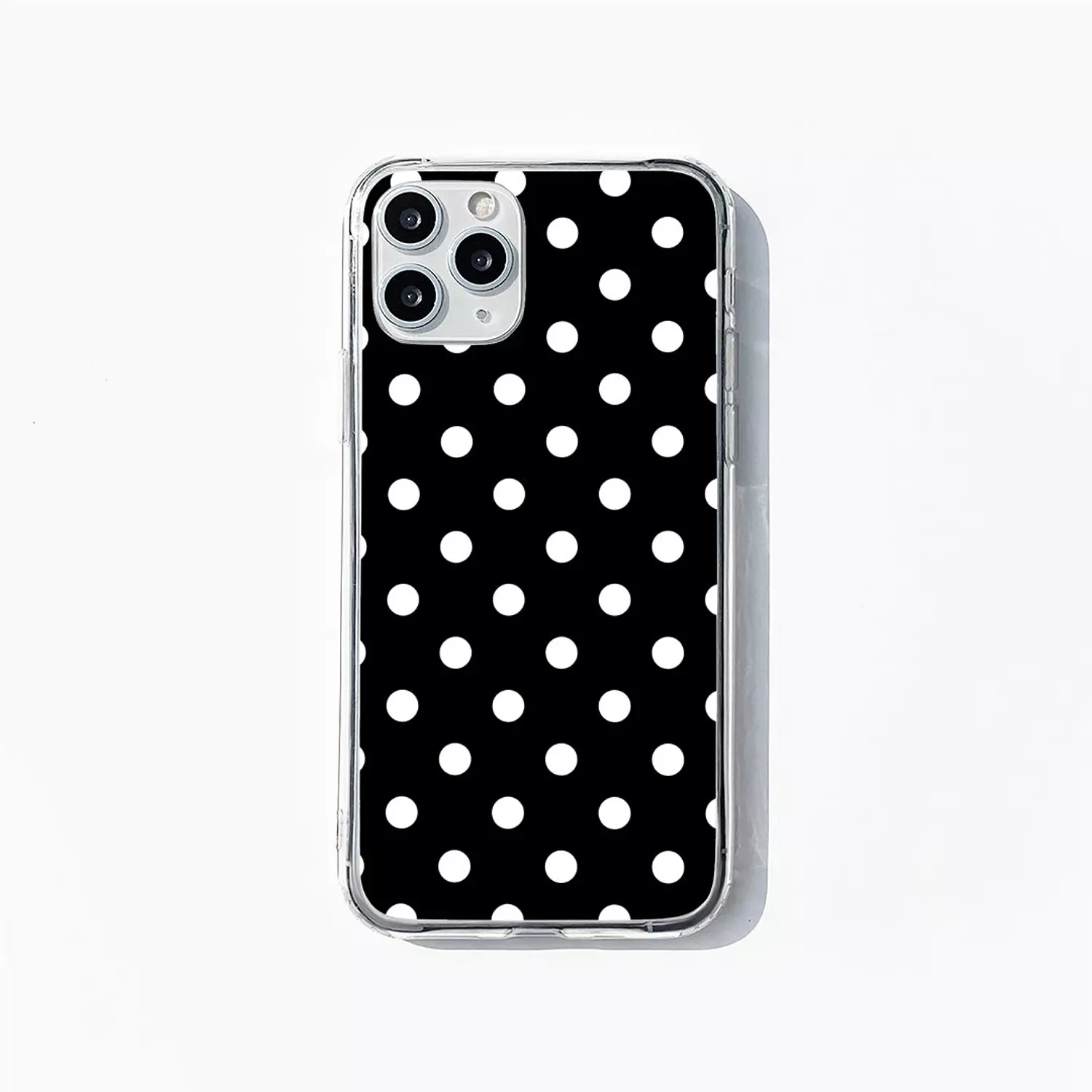 Black & White Polka Dots Mobile Case image
