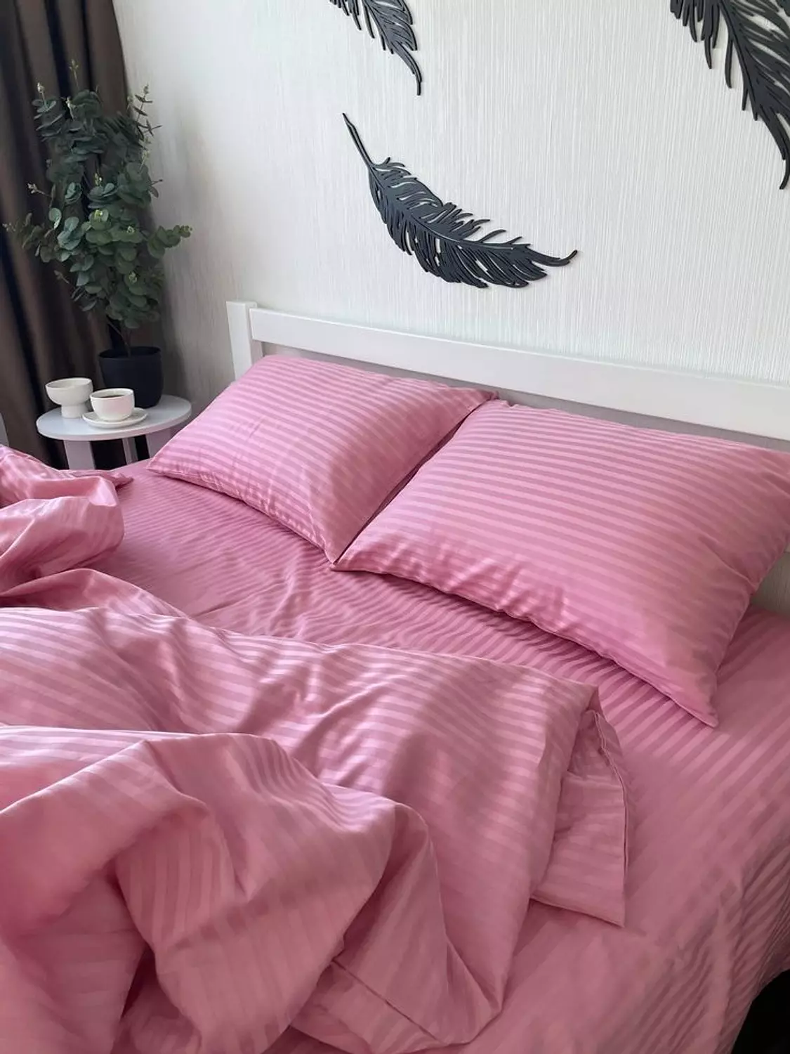 Stripe elastic sheet set image