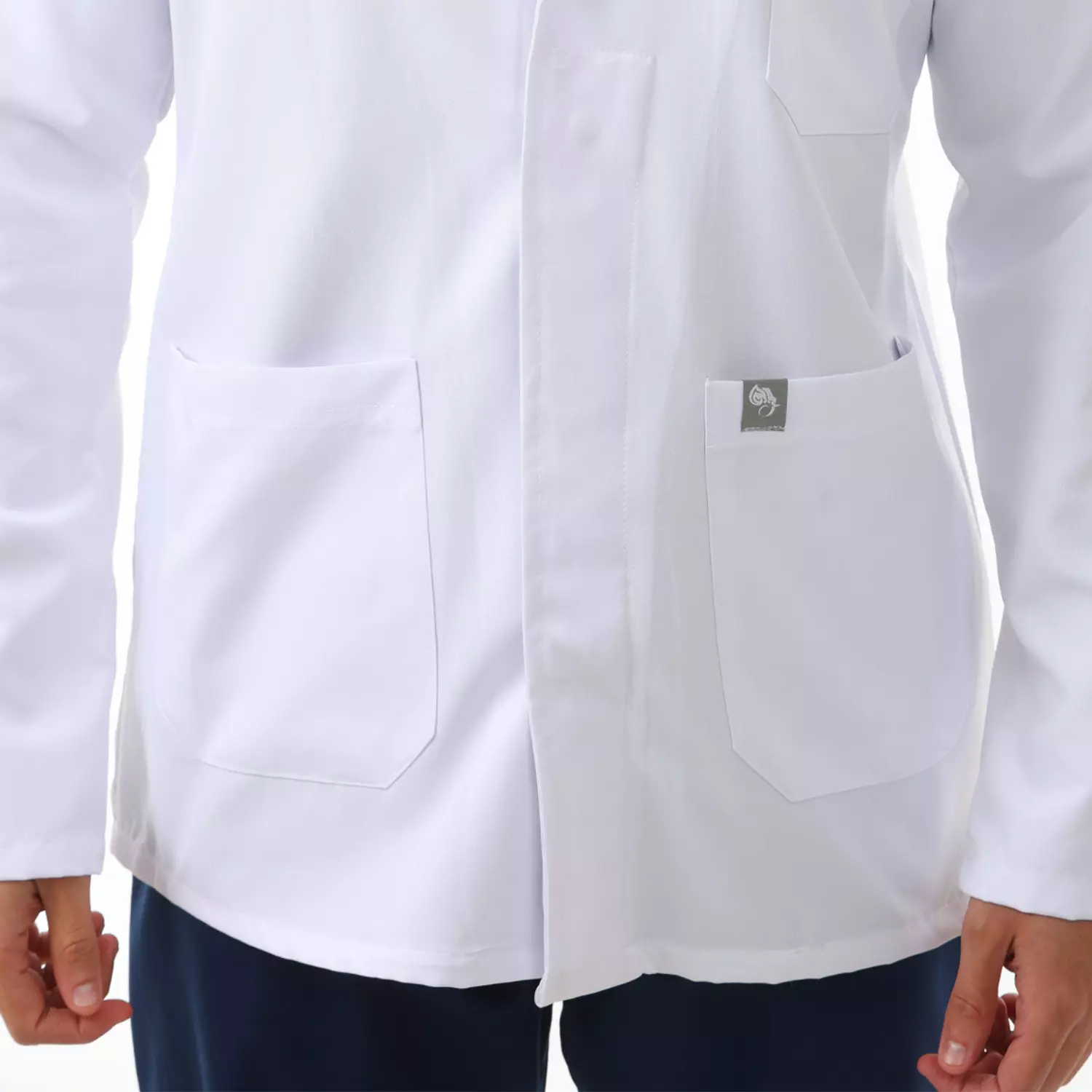 White Prime Lab Coat Short 6