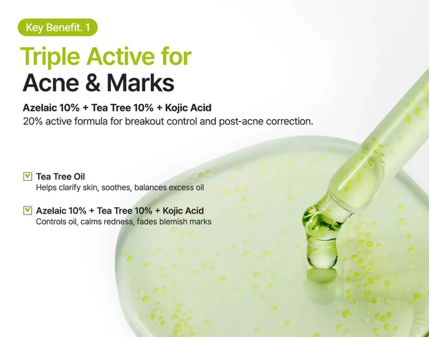 Purito SEOUL - Azelaic Acid 10 Kojic Tea Tree Serum 2