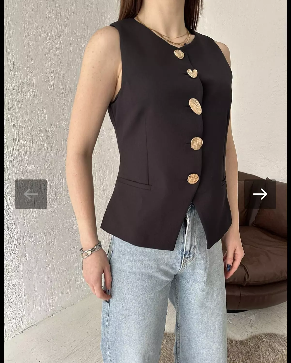 Turkish Vest with Unique Buttons  5