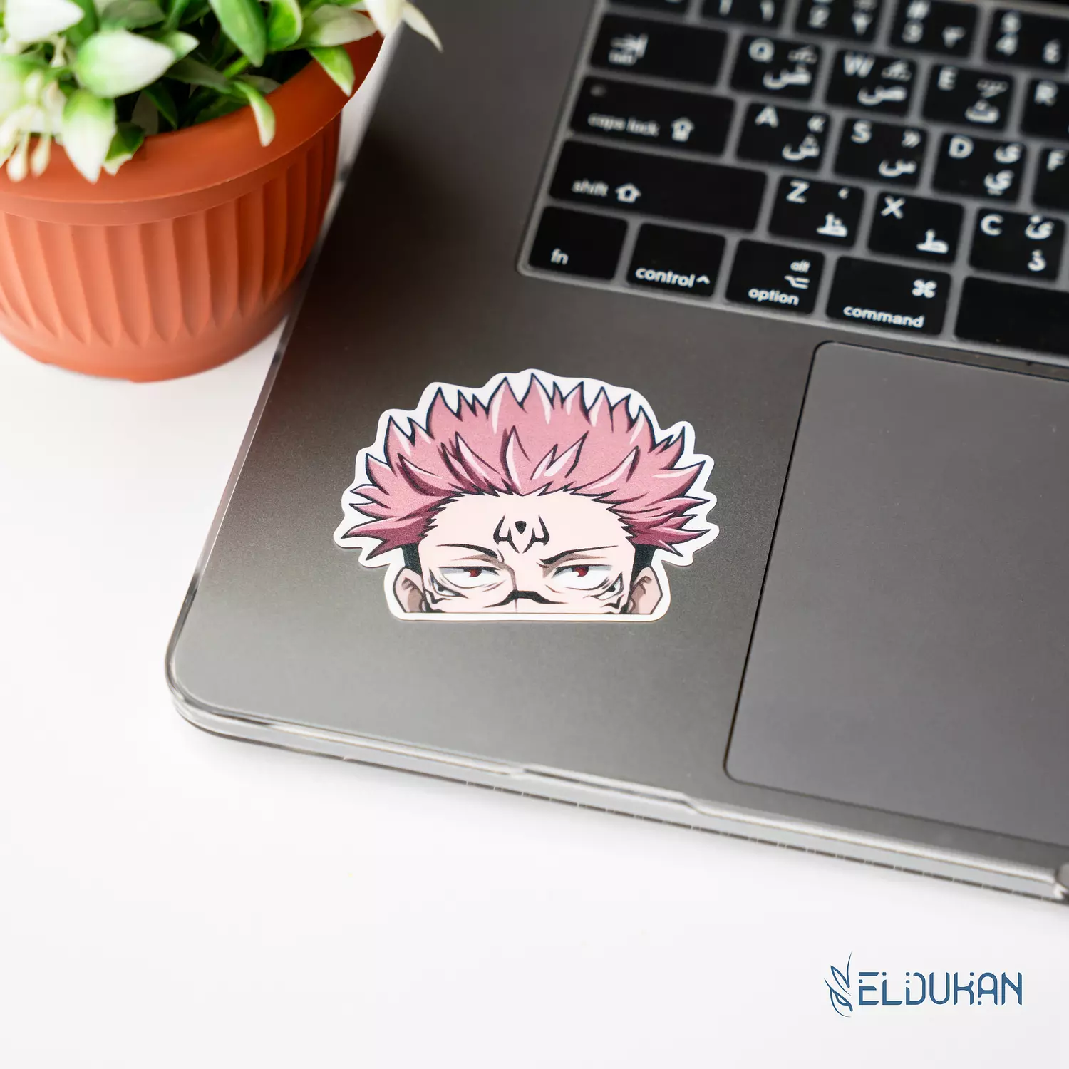 Ryomen Sukuna face sticker image