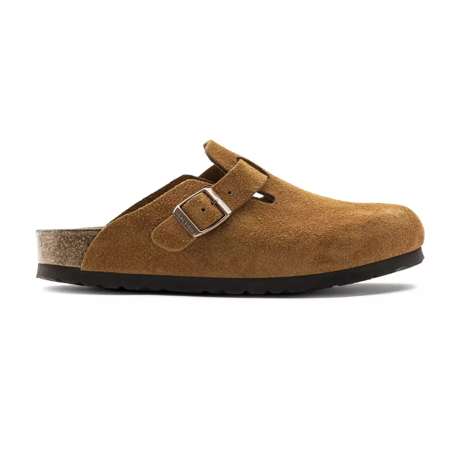 Birkenstock Boston Soft Footbed Suede Mink image