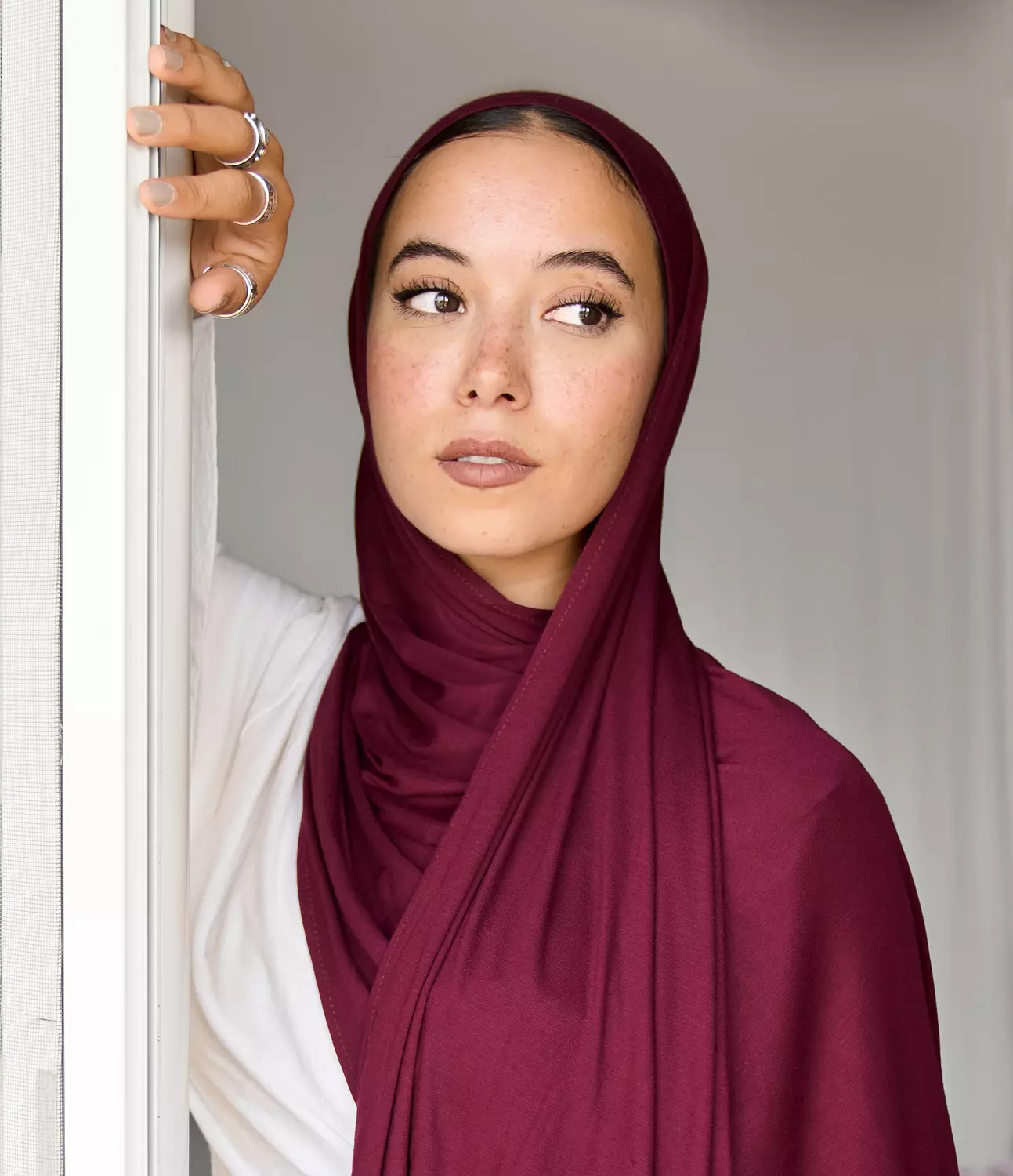 Burgundy Jell With Bandana hover image